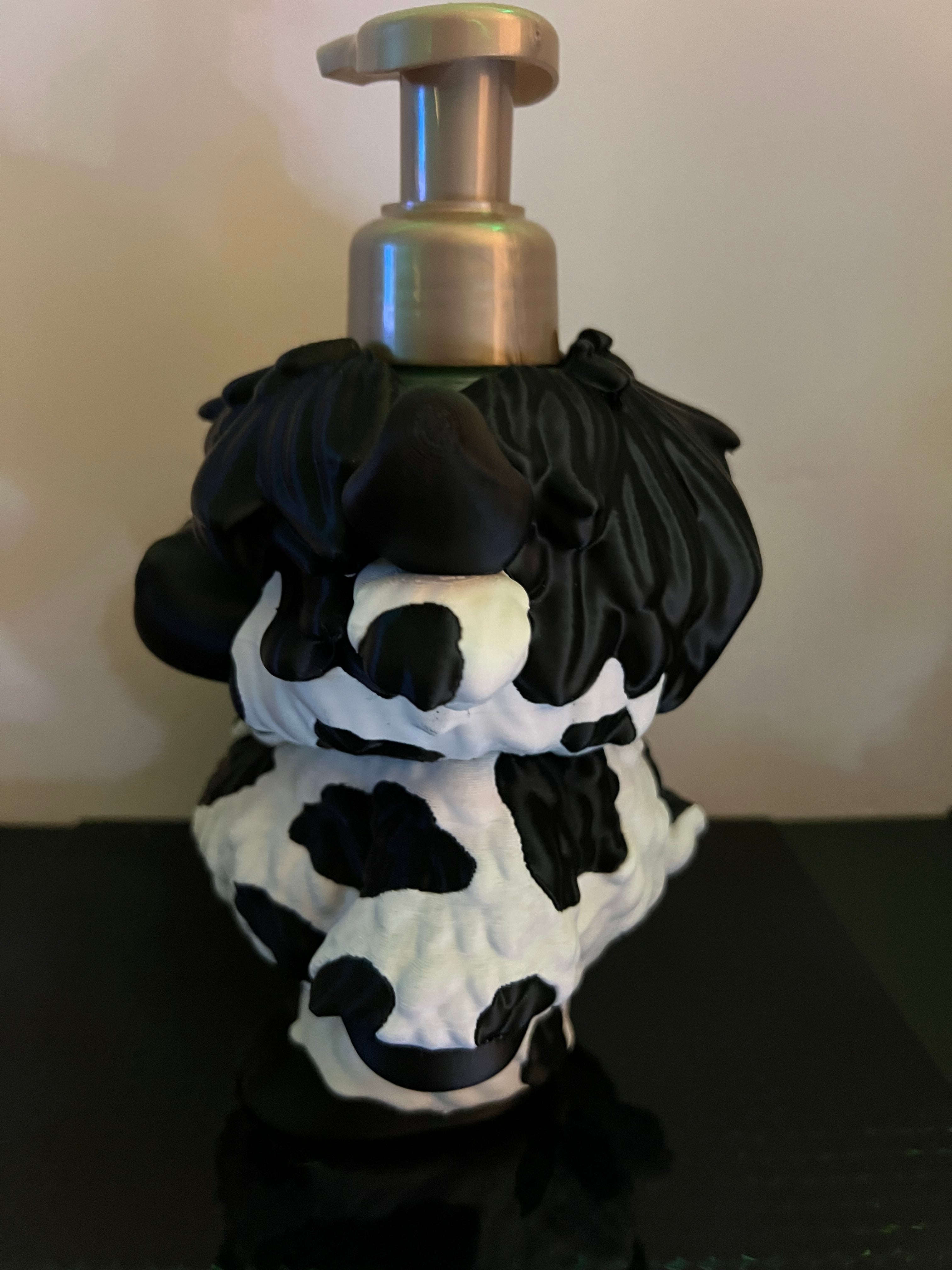Highland Cow Bath and Body Works Soap Holder by 3d print