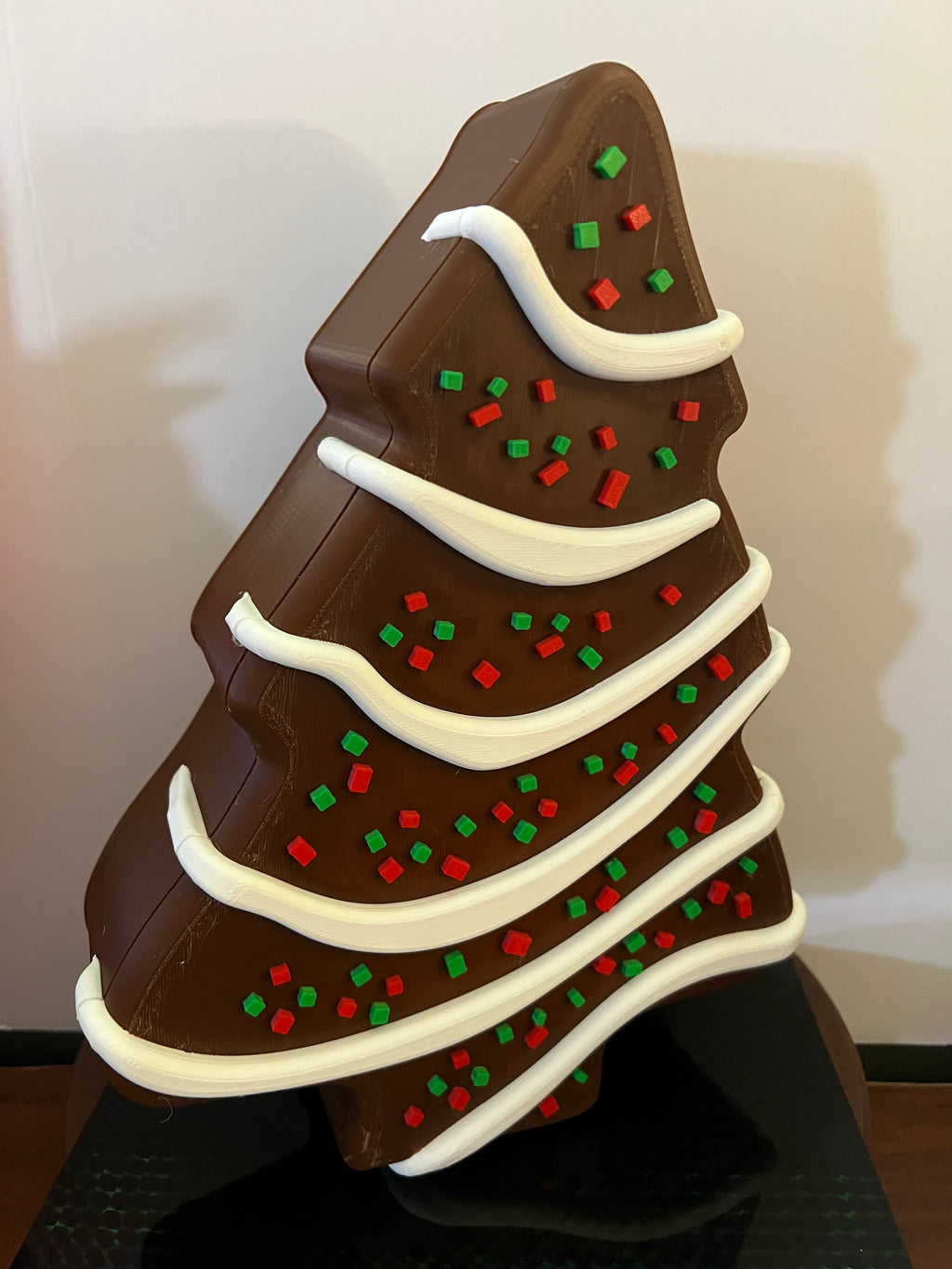 Huge Little Debbie Chocolate Christmas tree