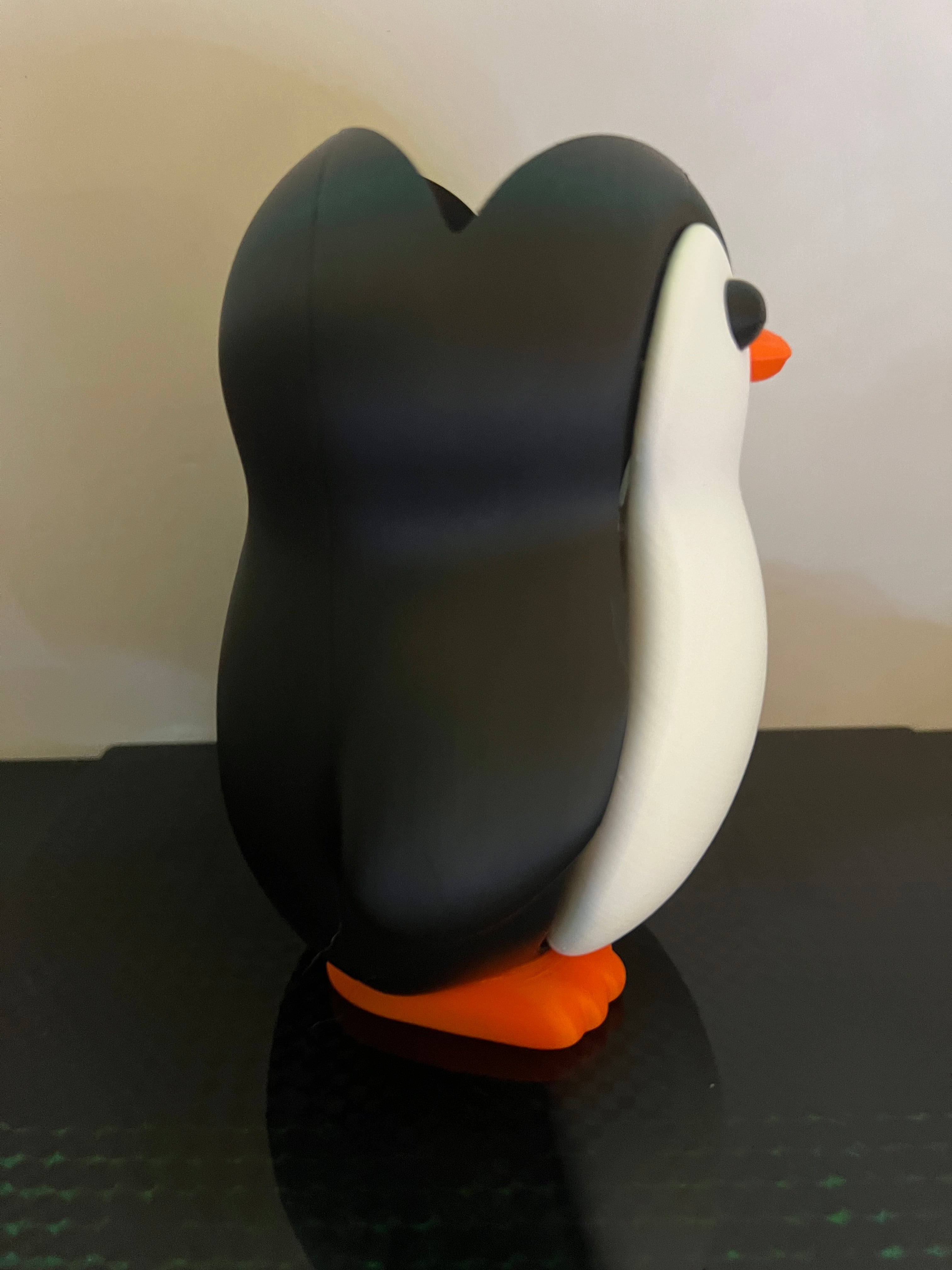 Penguin for bath and body works soap holder