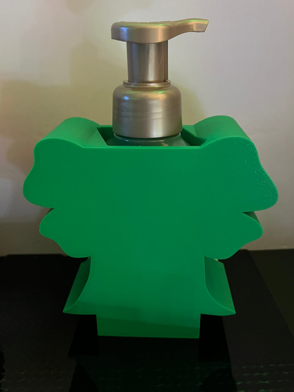 Custom Design- St Patrick Ribbon bath and body soap holder