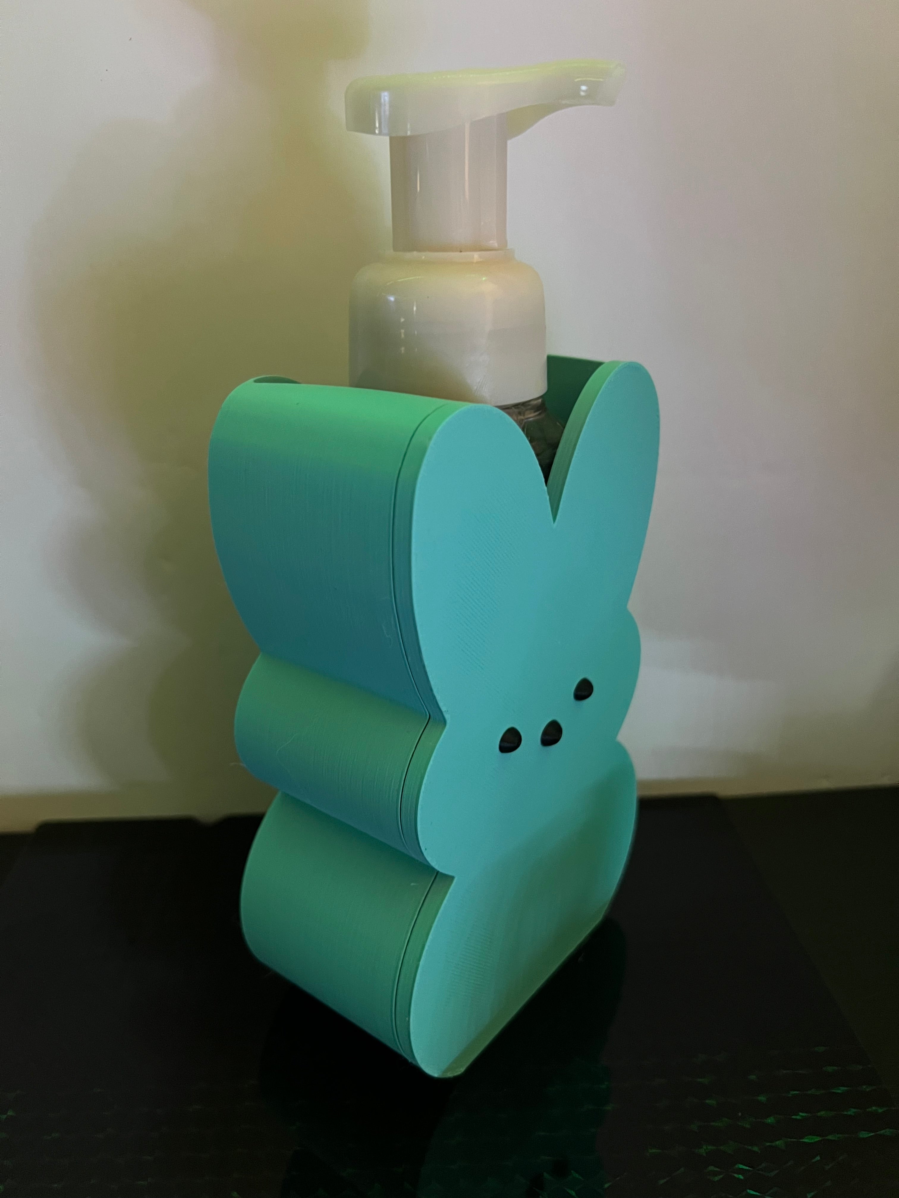 Easter Teal Peeps bath and body works soap holder