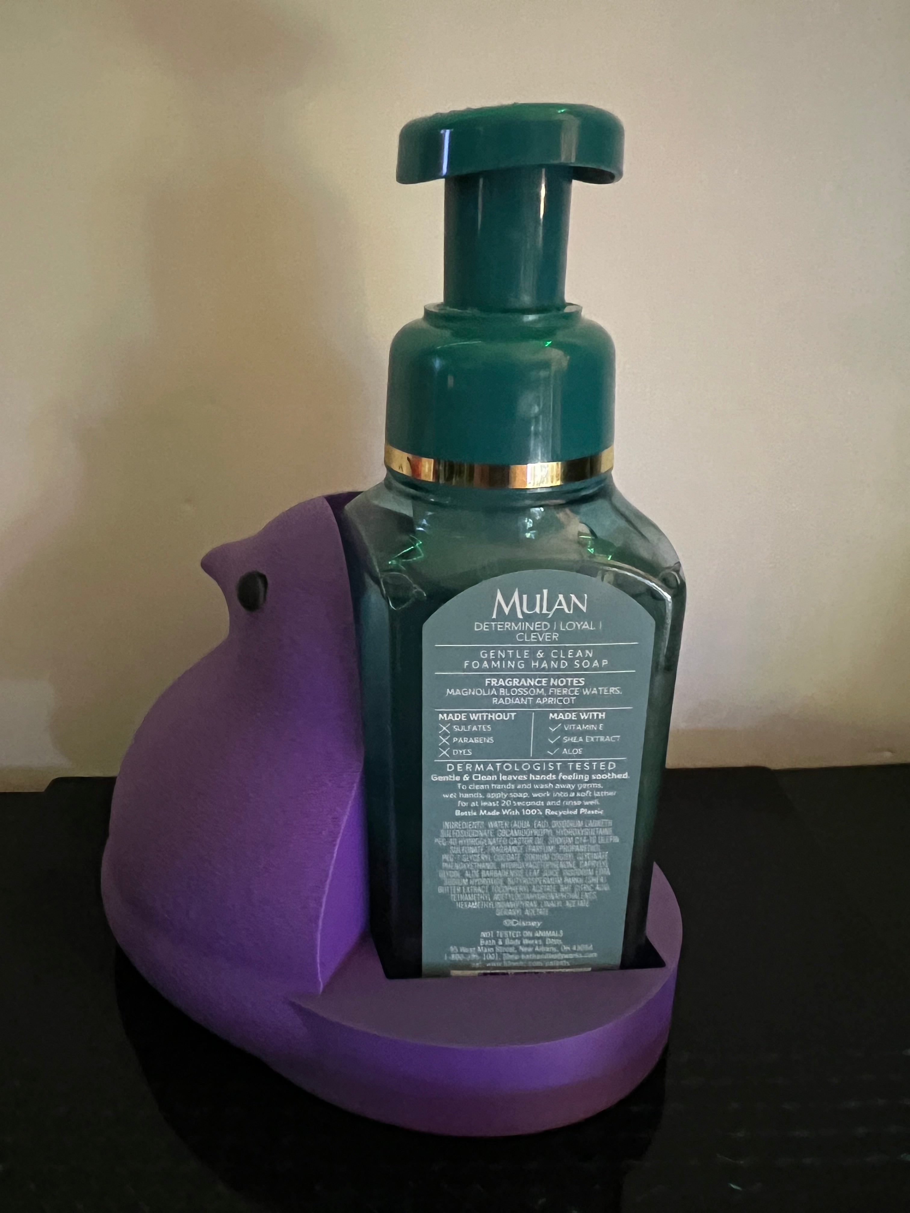 Easter Purple Peep chicken bath and body works soap holder