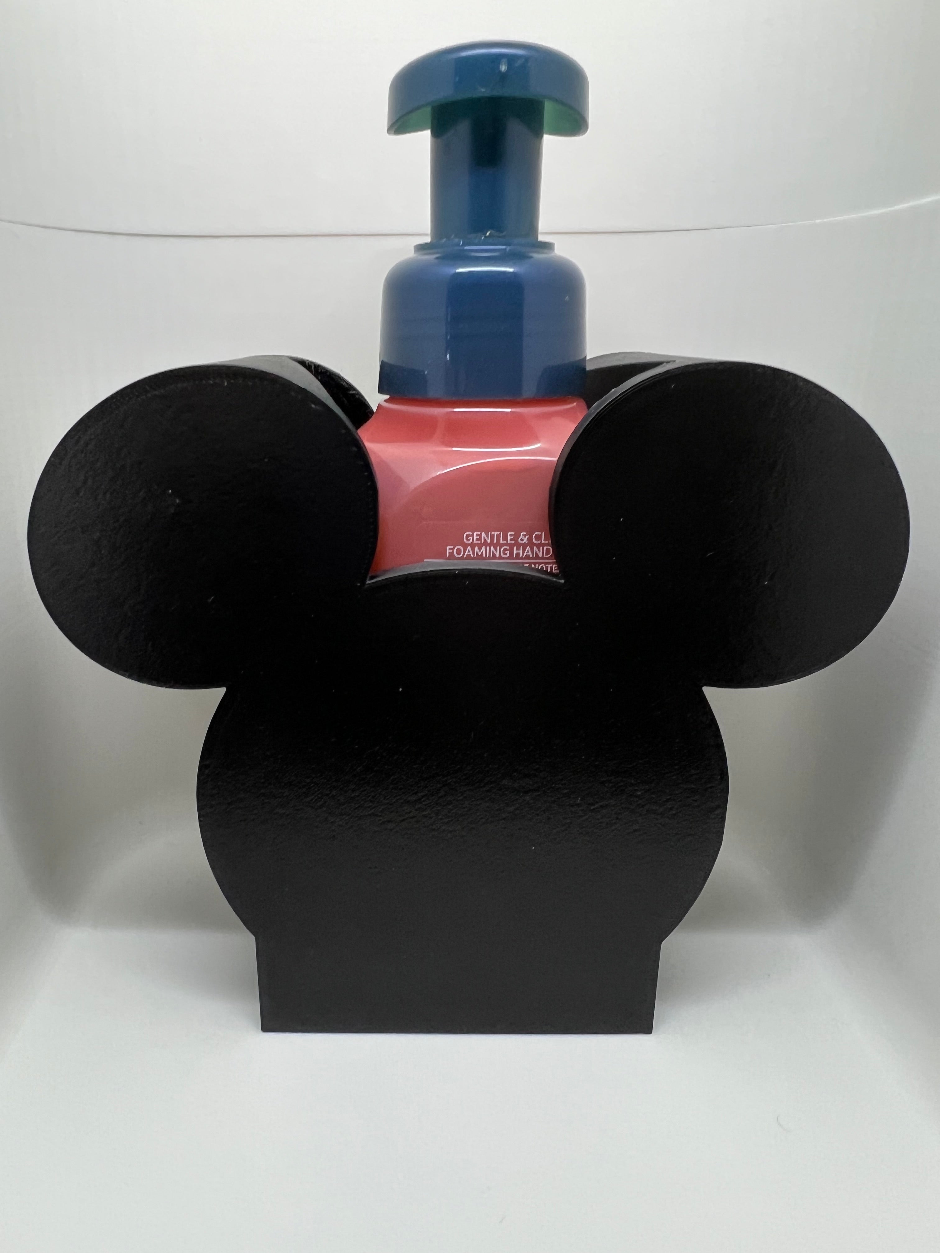 Custom design - Mickey Mouse bath and body works soap holder