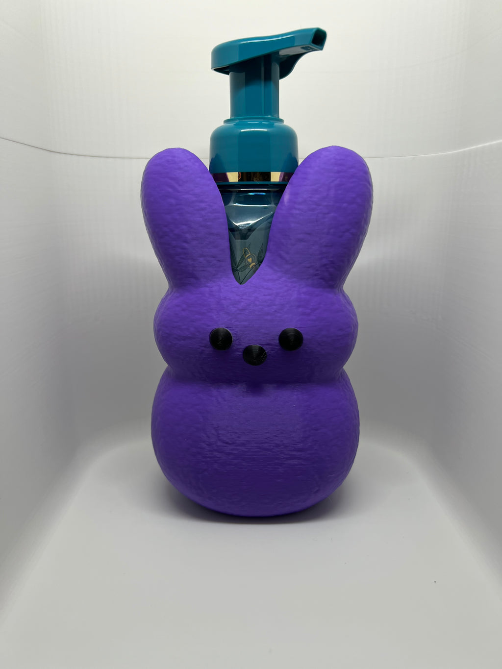 Custom Design - Easter Purple Peeps Bunny bath and body works soap holder