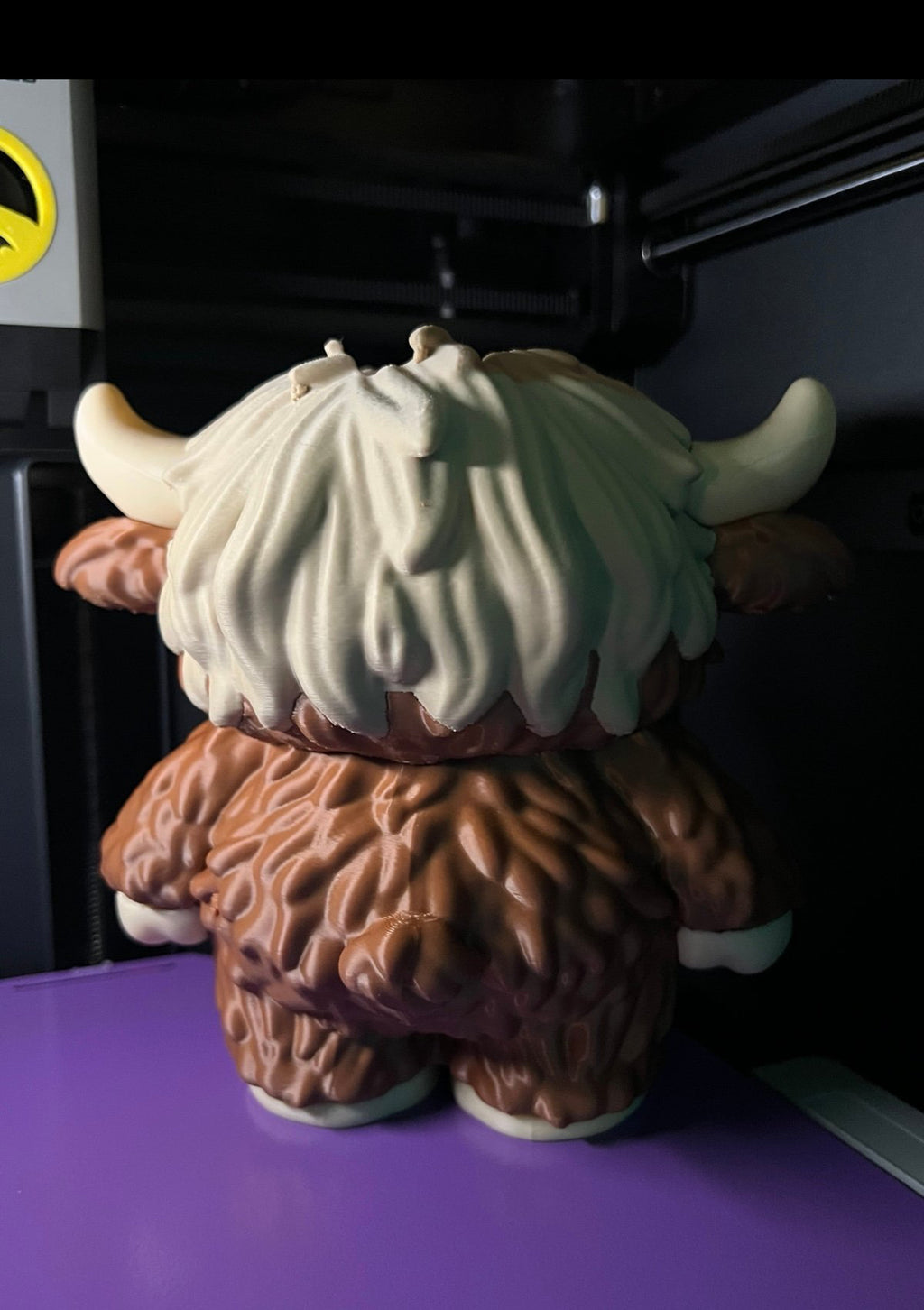 Highland Cow Bath and Body Works Soap Holder by 3d print