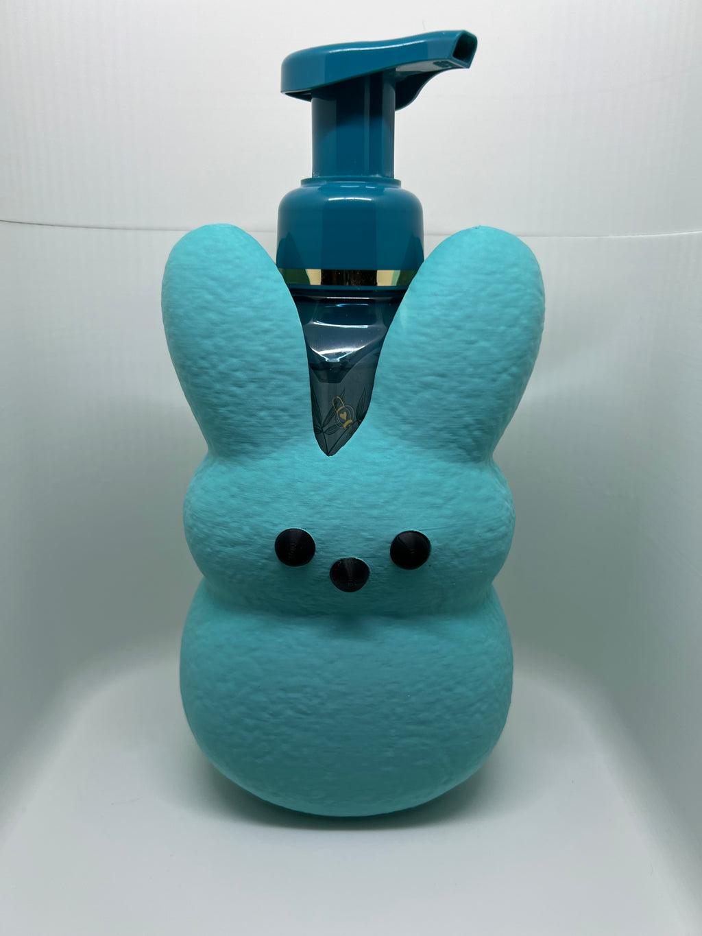 Custom Design - Easter Teal  Peeps Bunny bath and body works soap holder
