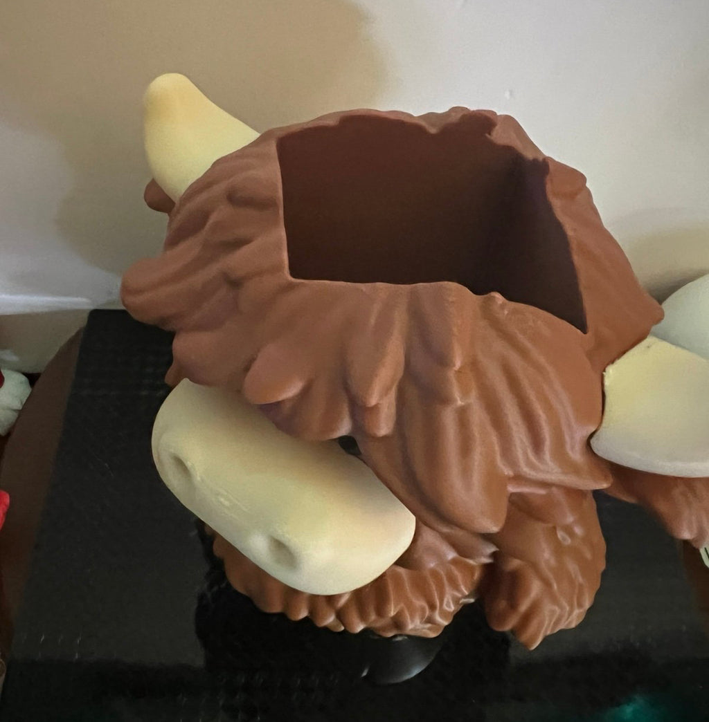 Highland Cow Bath and Body Works Soap Holder by 3d print
