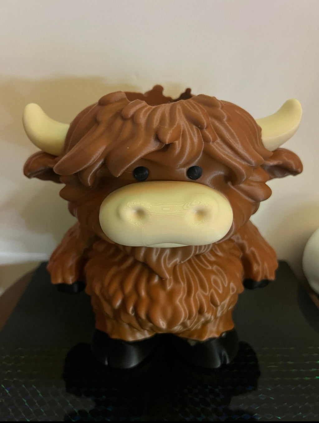 Highland Cow Bath and Body Works Soap Holder by 3d print