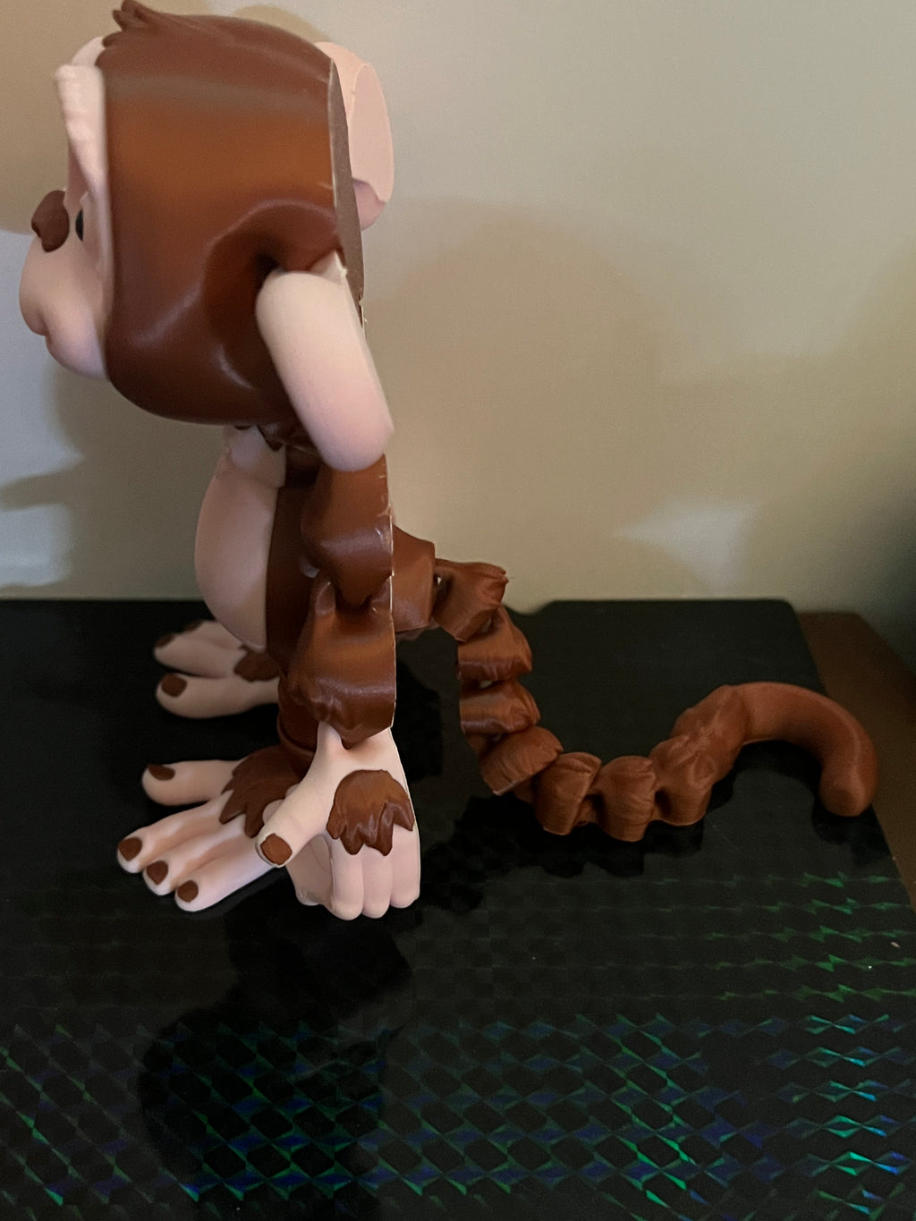 Flexi Monkey Hanging by 3D print