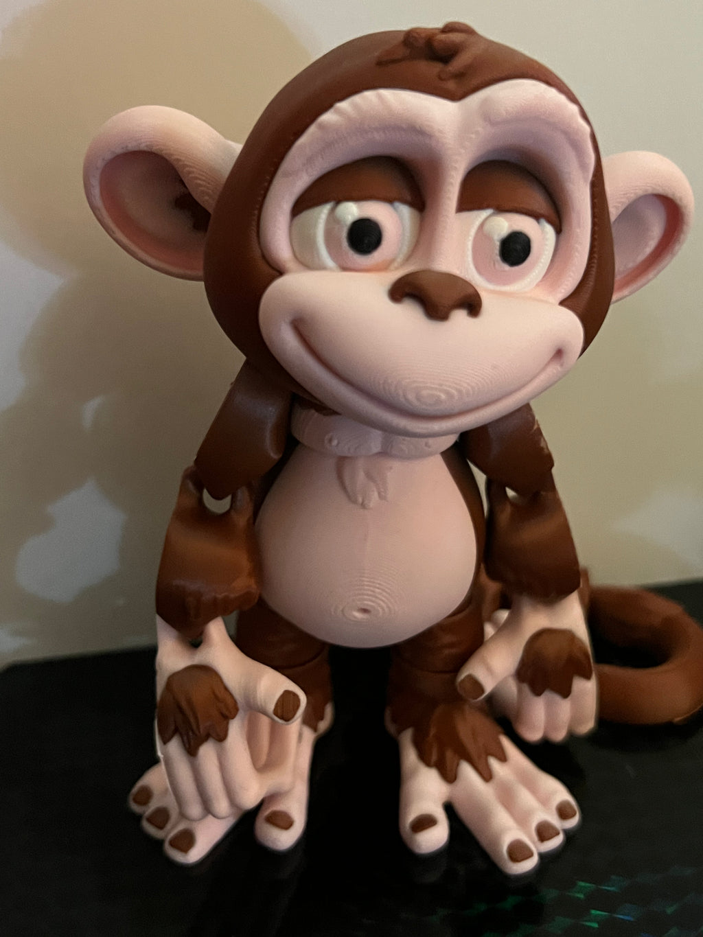 Flexi Monkey Hanging by 3D print