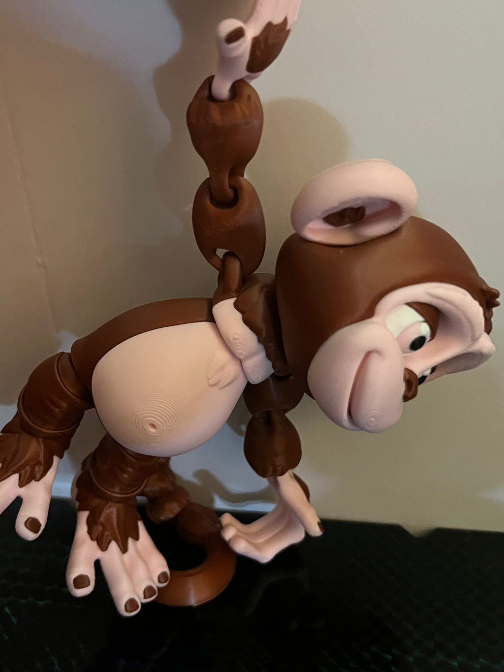Flexi Monkey Hanging by 3D print