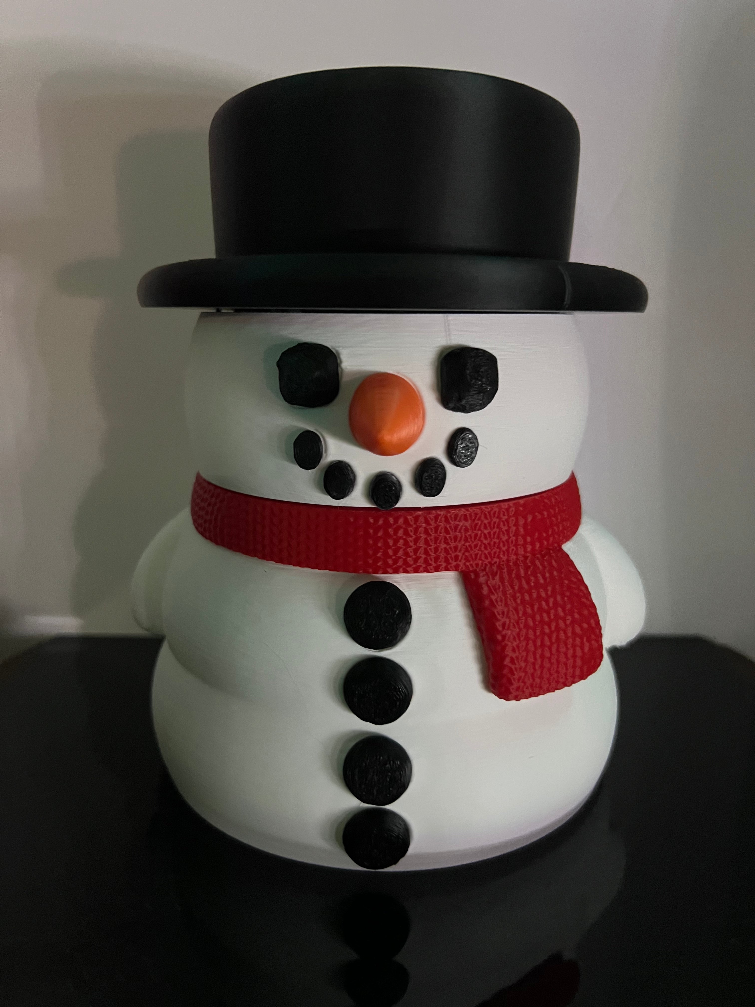 Christmas Snowman bath & body works soap holder