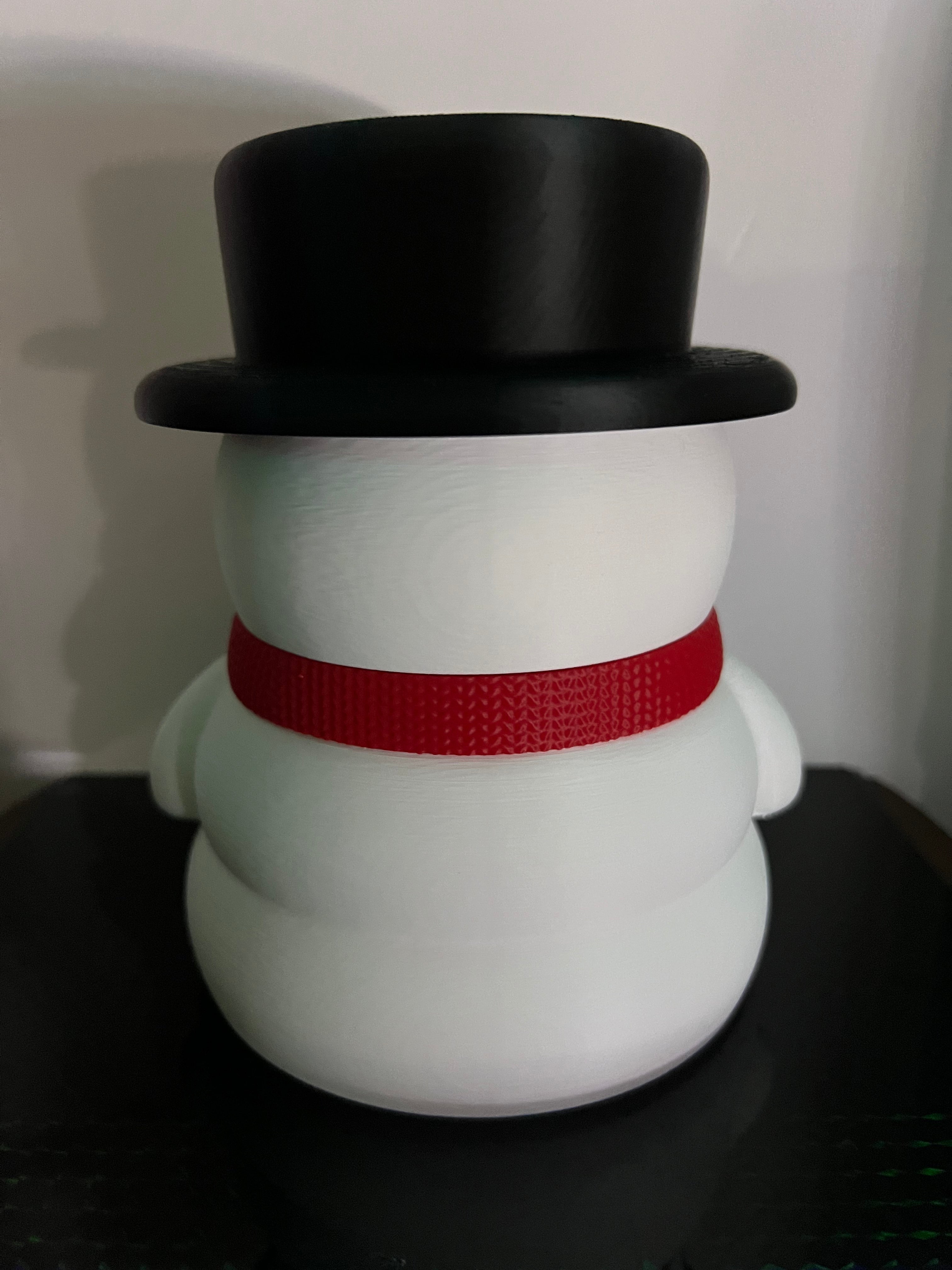 Christmas Snowman bath & body works soap holder