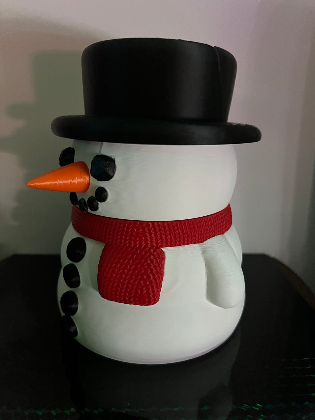 Christmas Snowman bath & body works soap holder
