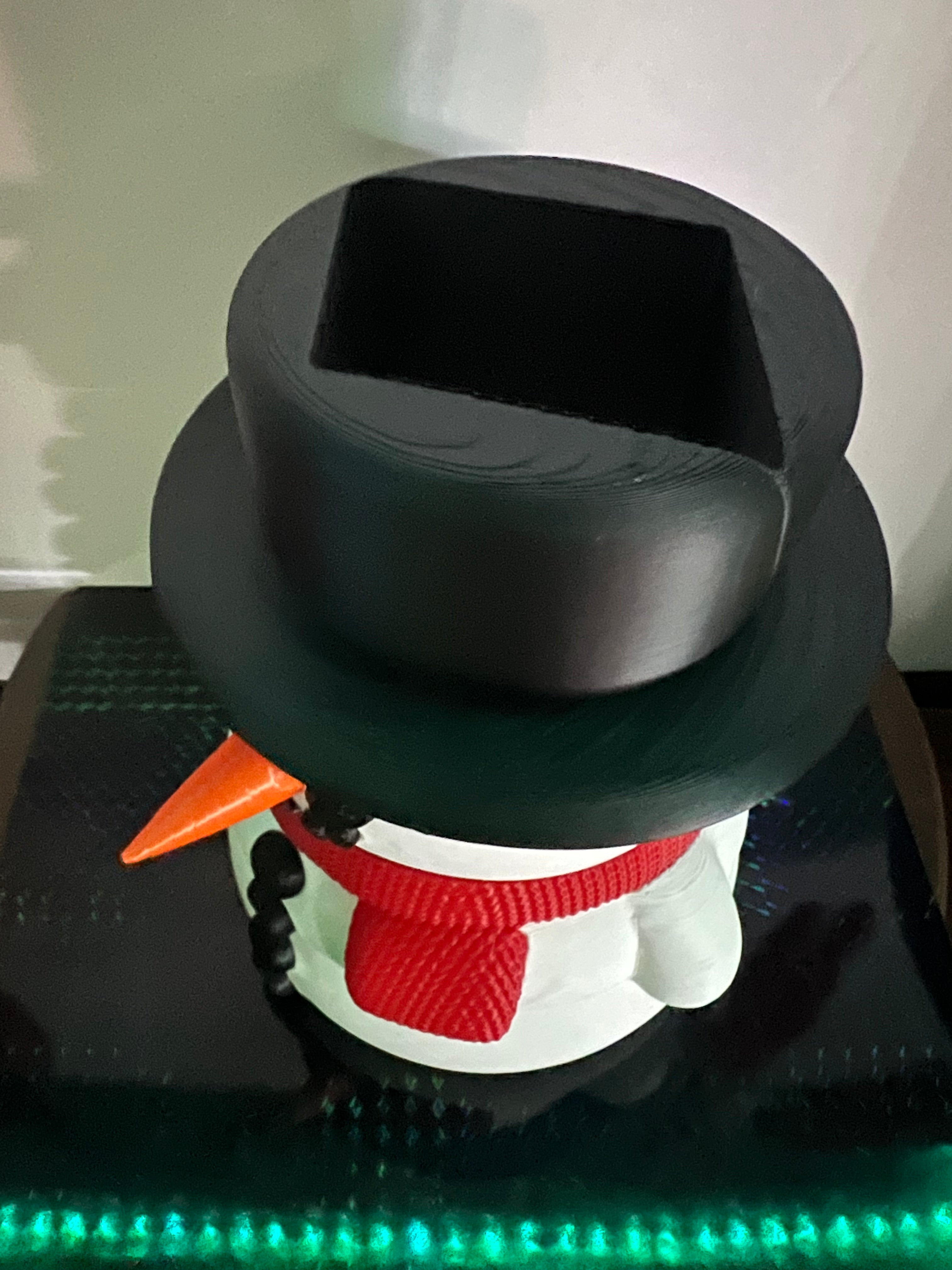 Christmas Snowman bath & body works soap holder