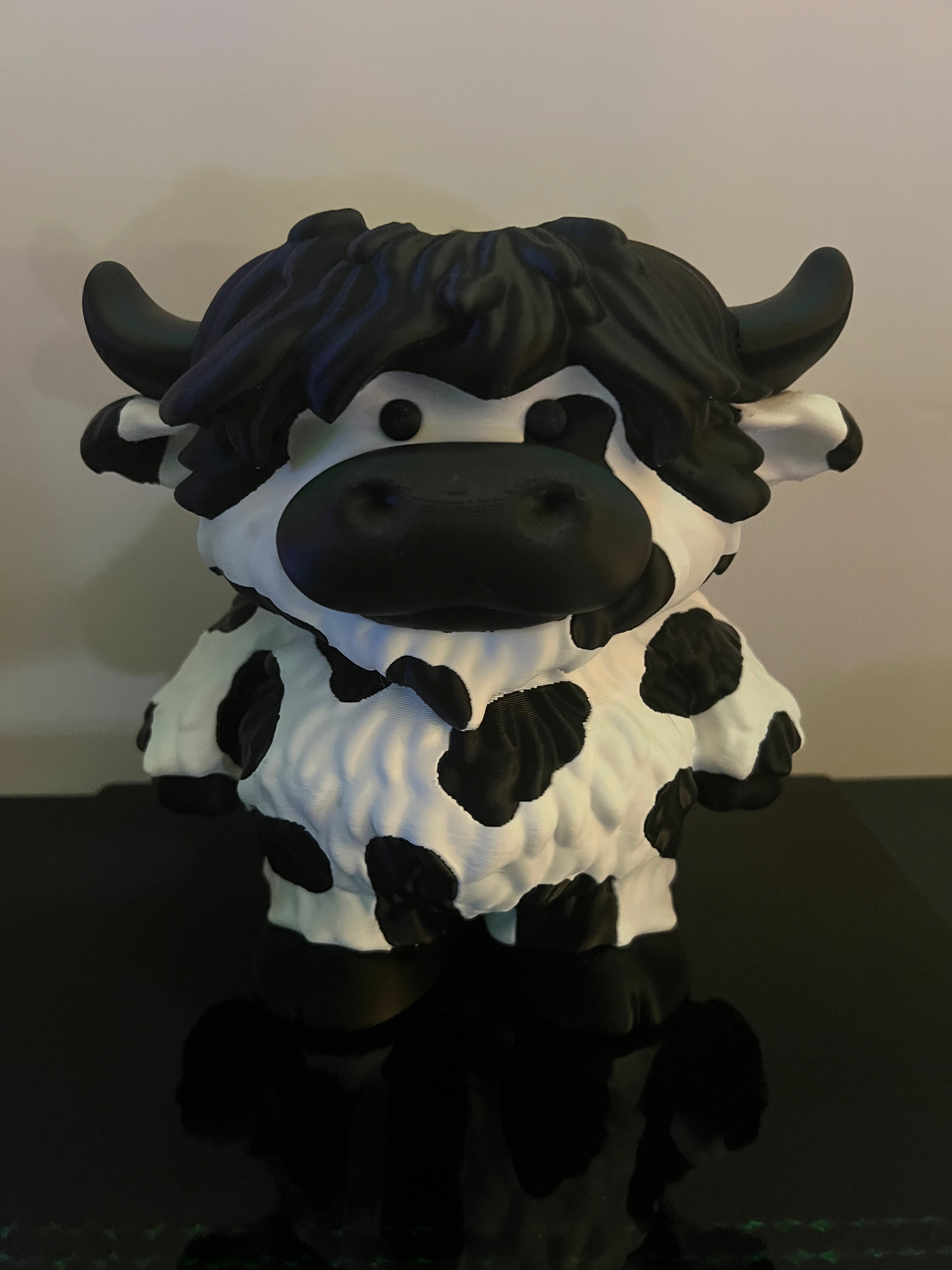 Highland Cow Bath and Body Works Soap Holder by 3d print
