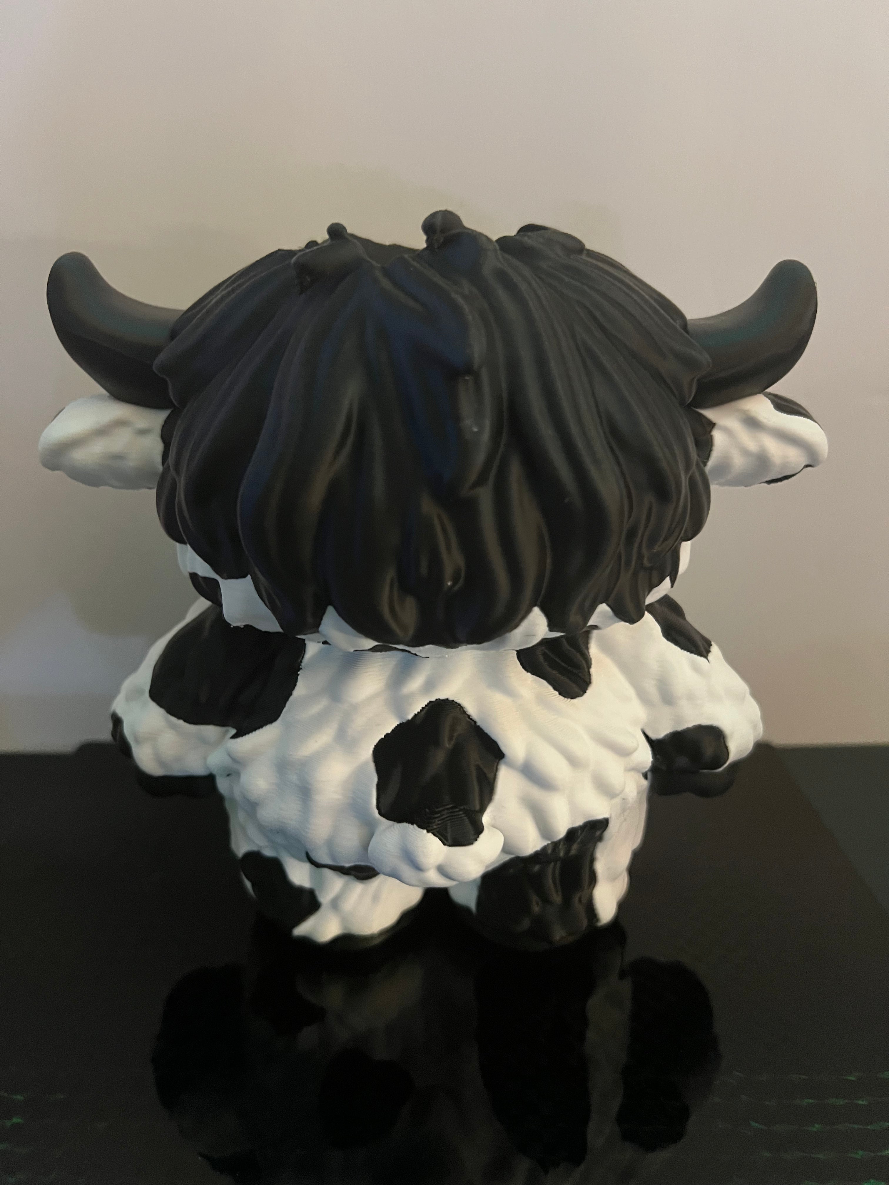 Highland Cow Bath and Body Works Soap Holder by 3d print