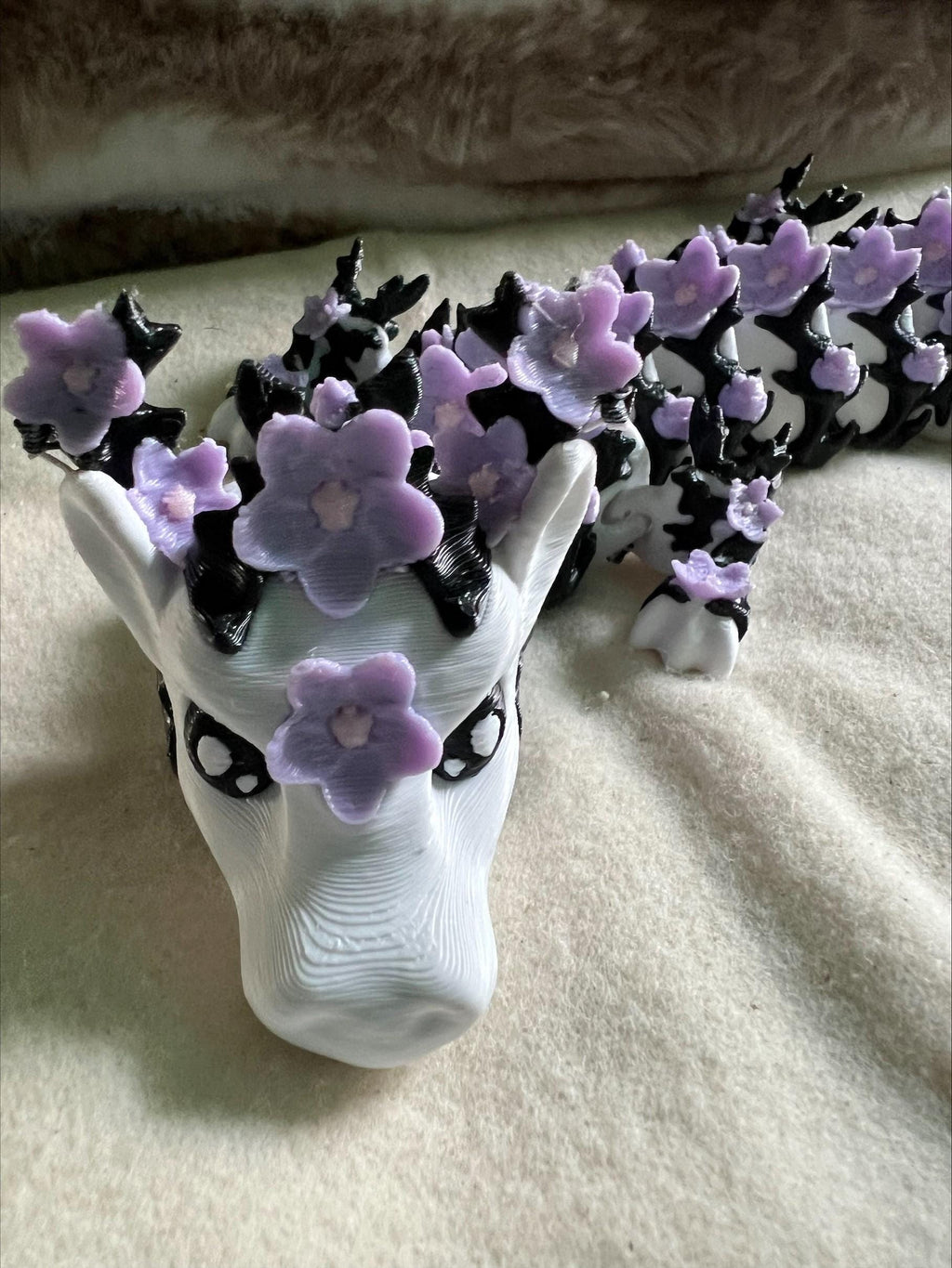 Articulating Flower Blossom Dragon - 12"