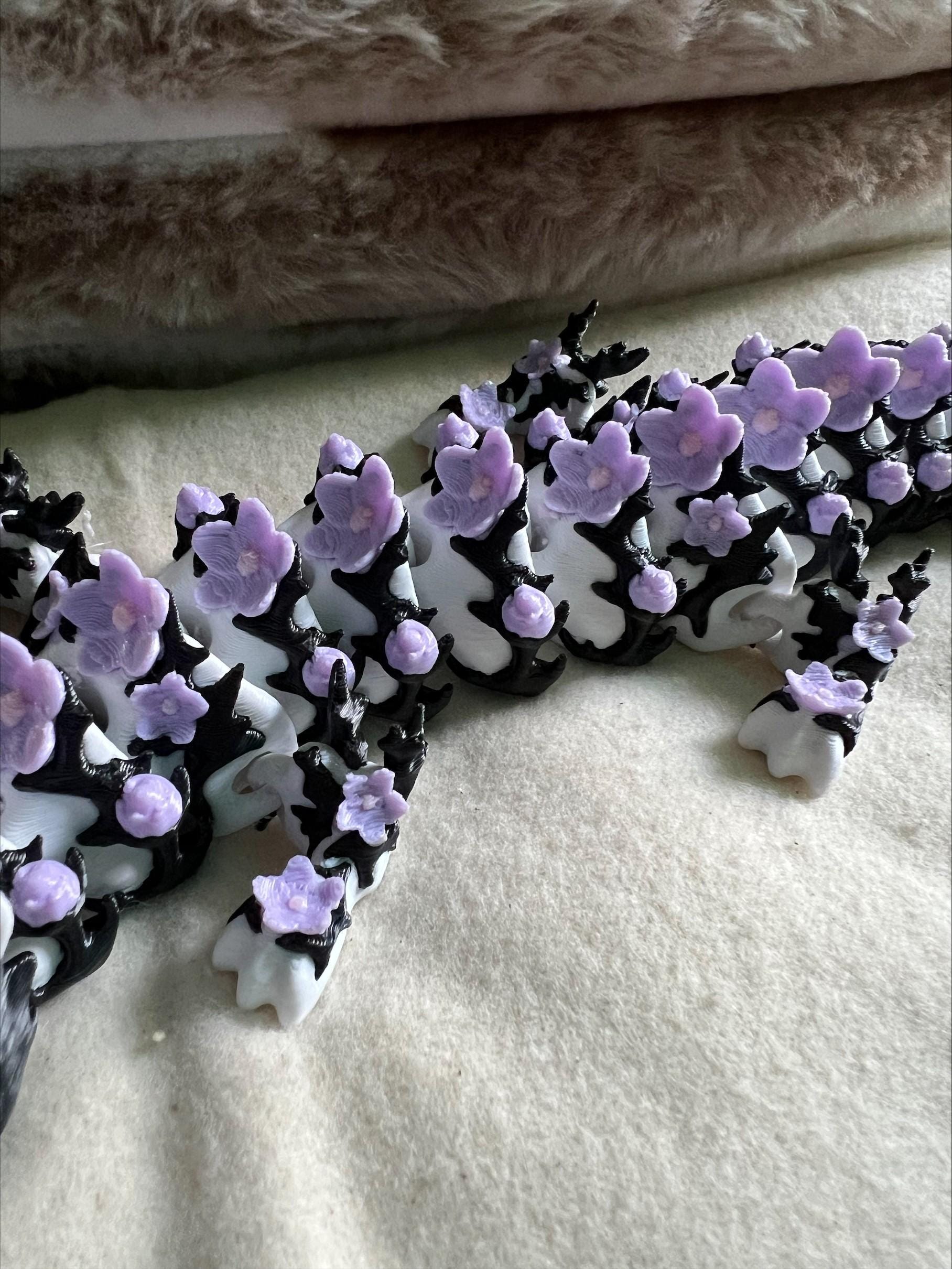 Articulating Flower Blossom Dragon - 12"