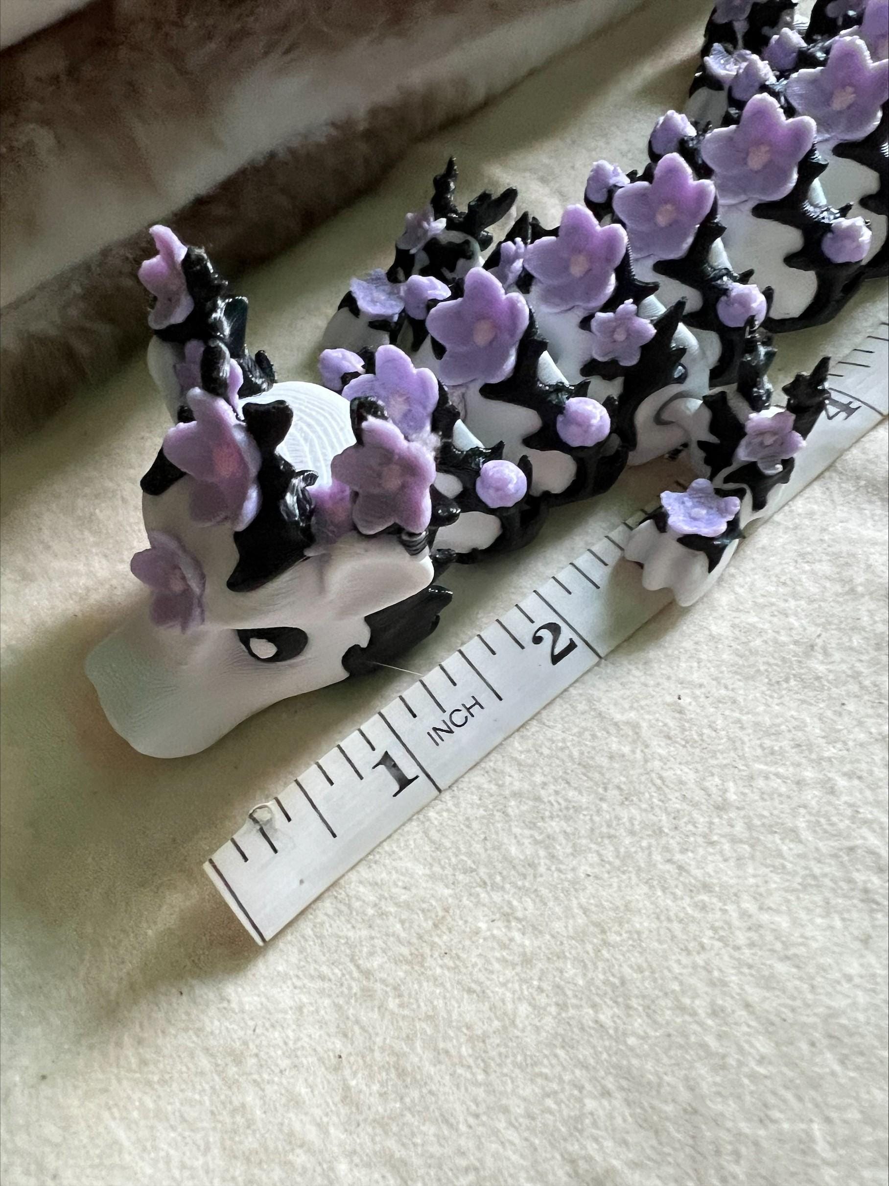 Articulating Flower Blossom Dragon - 12"