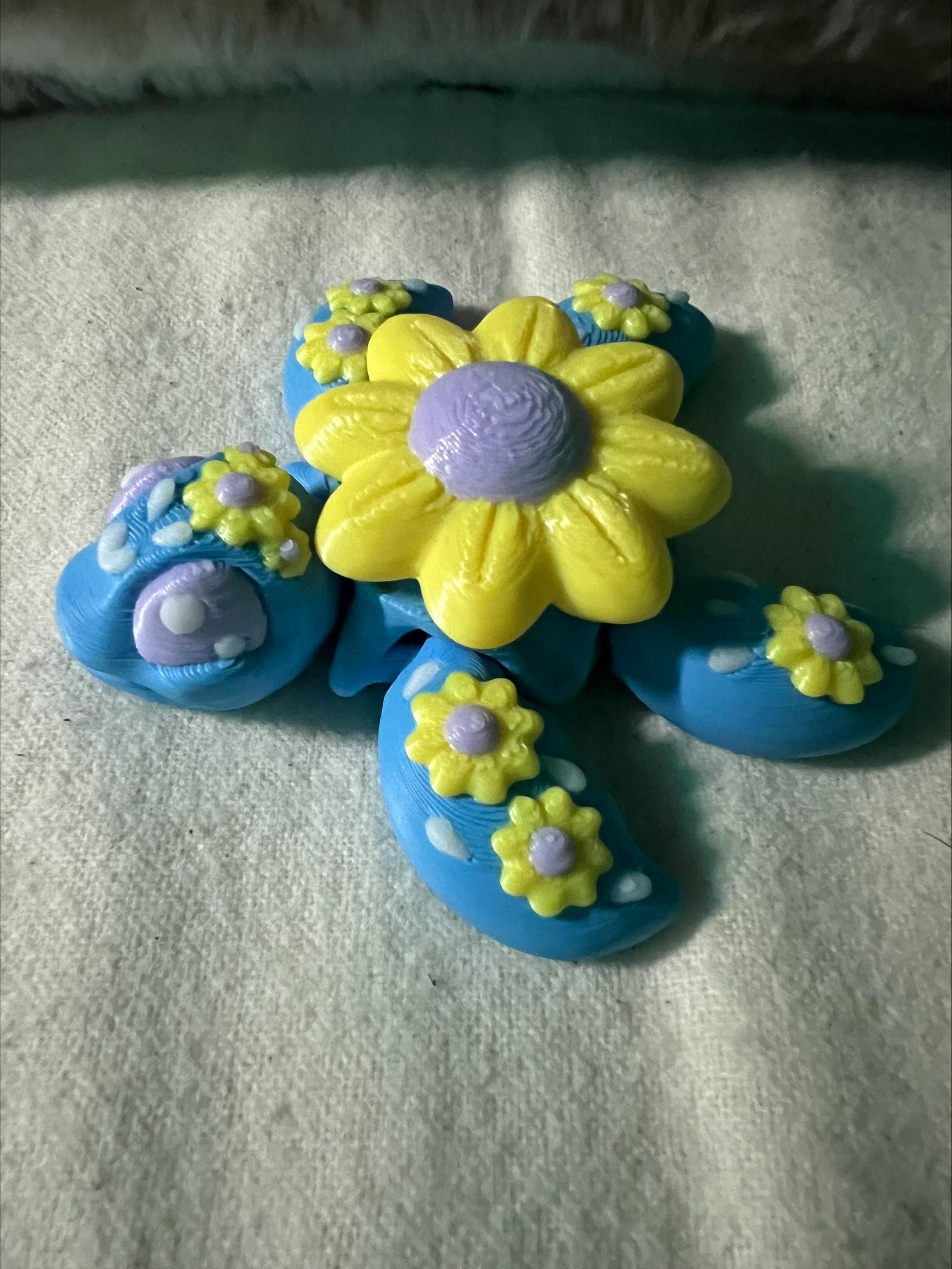 Articulated Sunflower Sea Turtle