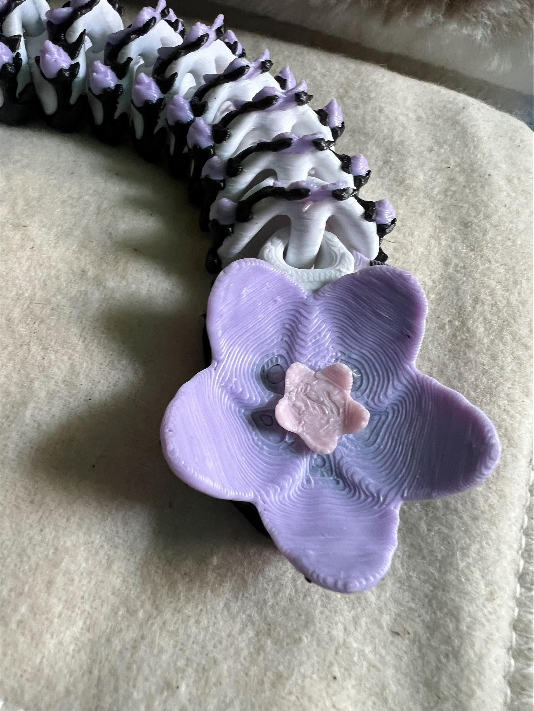 Articulating Flower Blossom Dragon - 12"