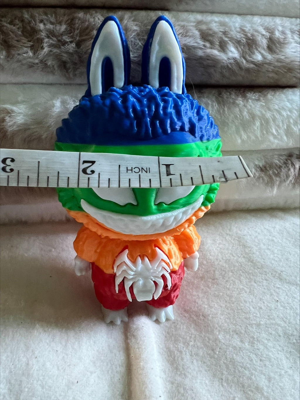 Pride Rainbow Labubu Venom by 3D print