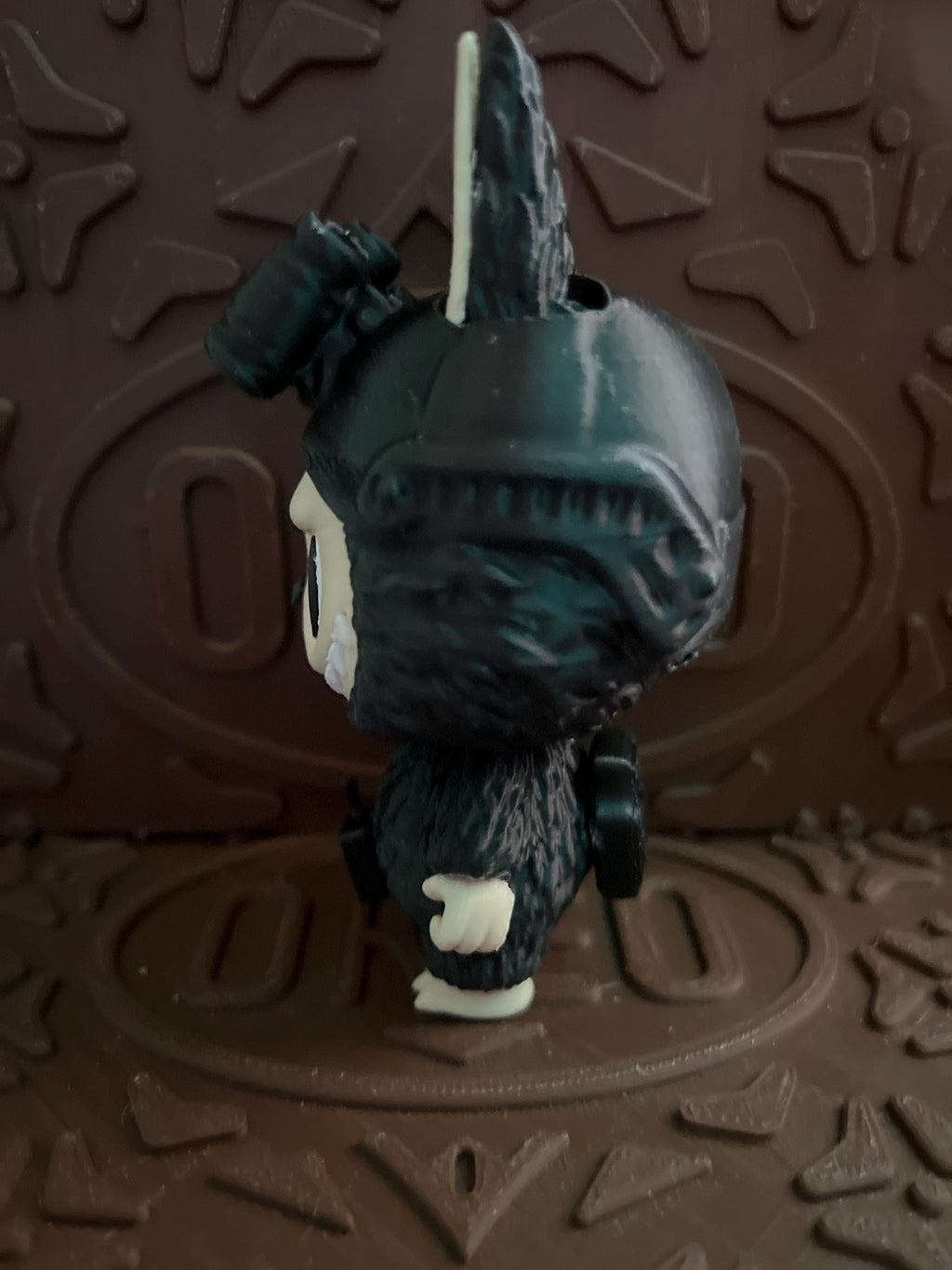 Labubu Swat (fbi police) by 3d print