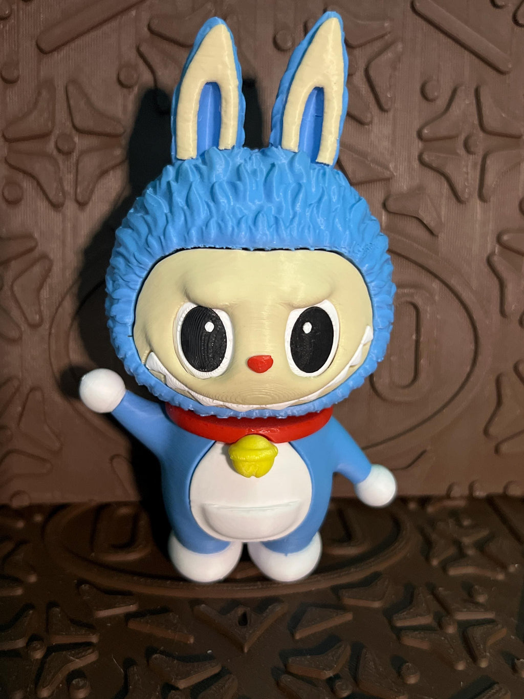 Labubu Doraemon by 3d print