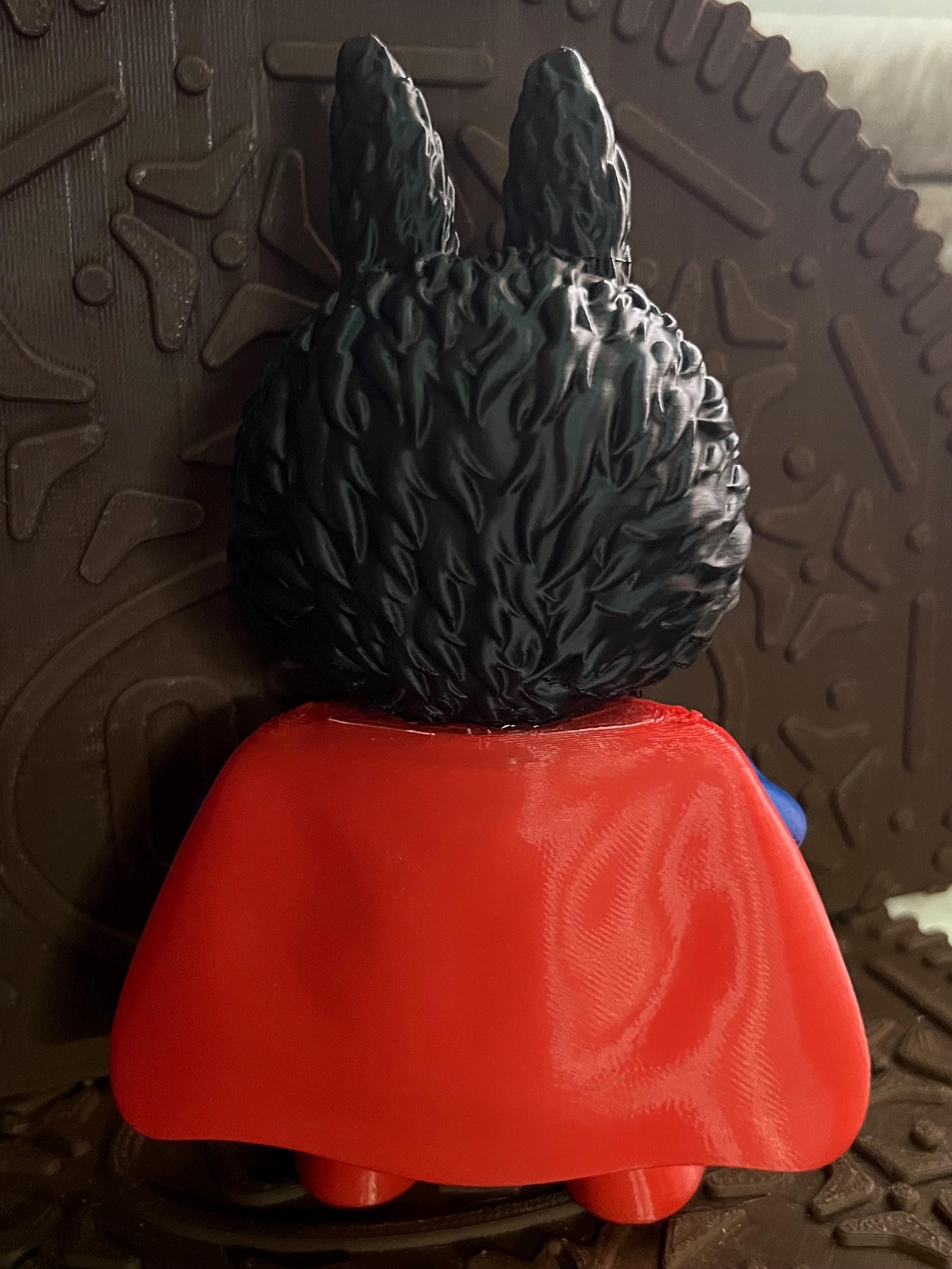 Labubu Superman by 3d print
