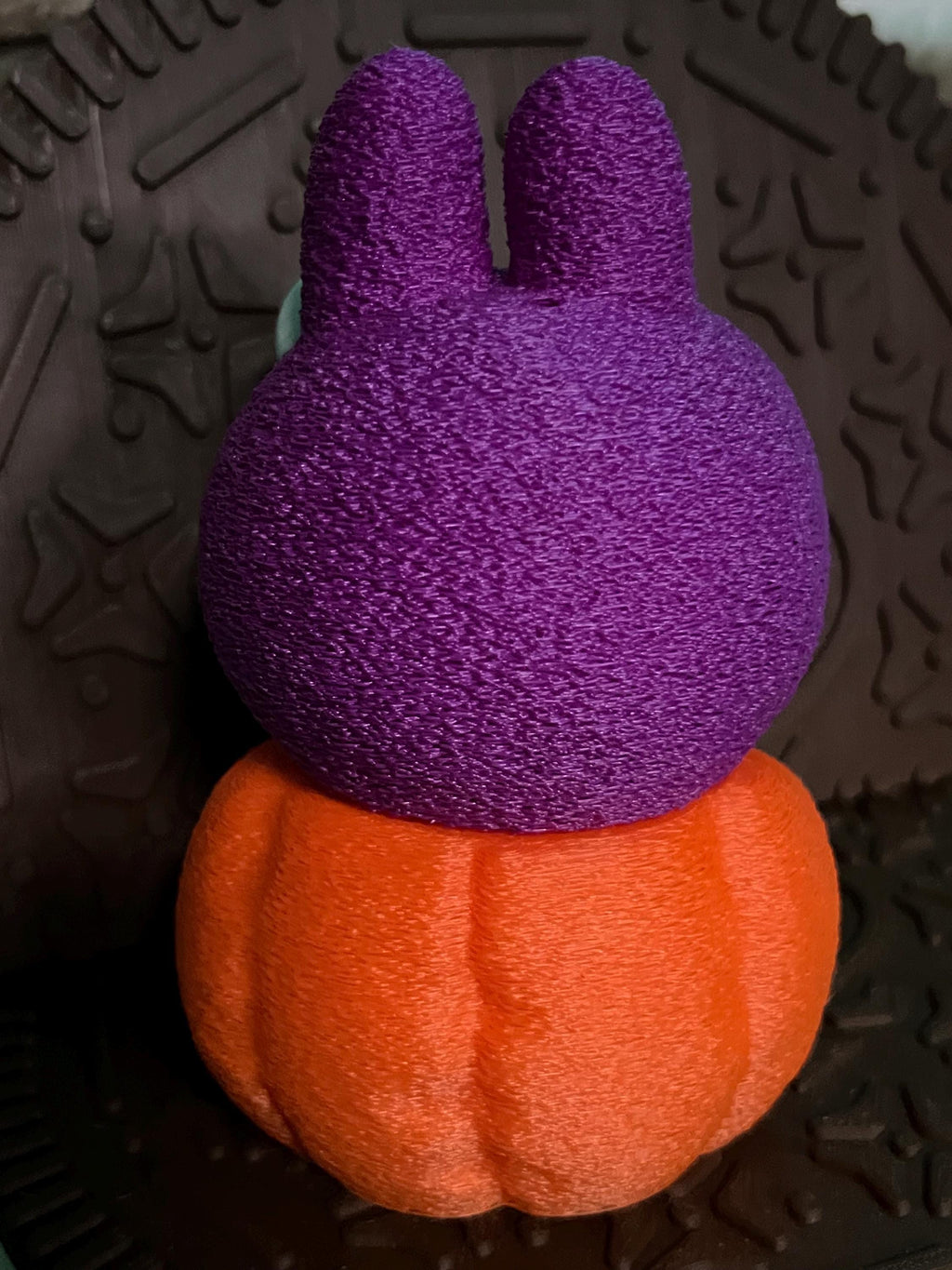 Labubu Fuzzy Sit in Pumpkin (Perfect for Halloween)