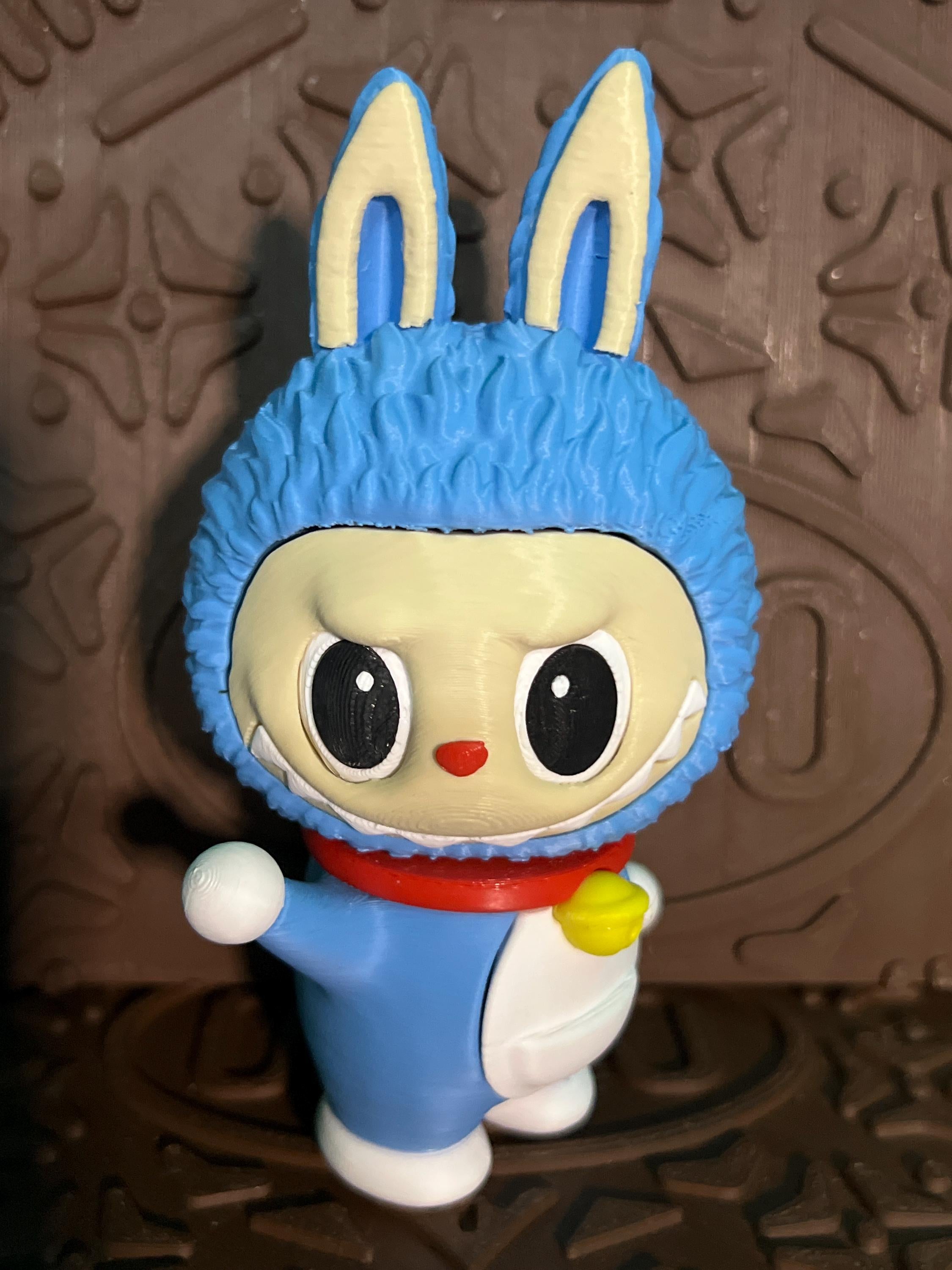 Labubu Doraemon by 3d print