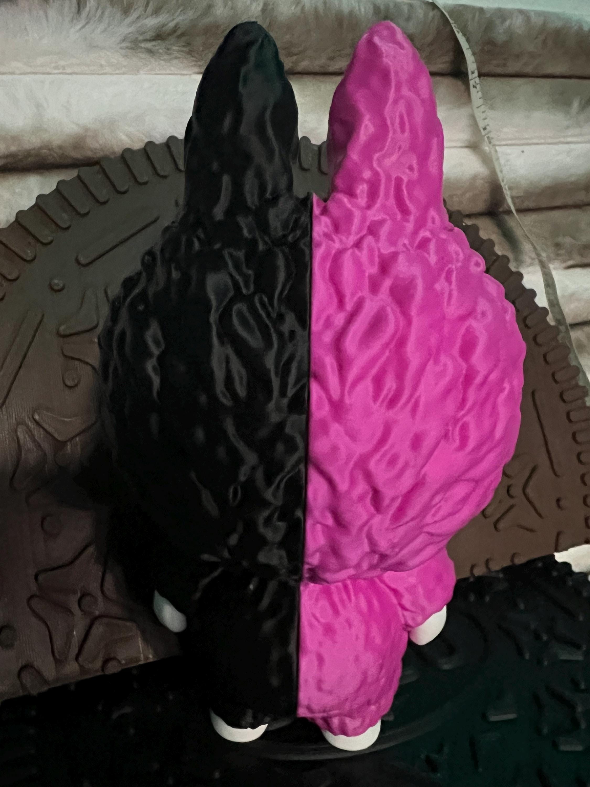 Labubu Half Human n Half Venom by 3D print