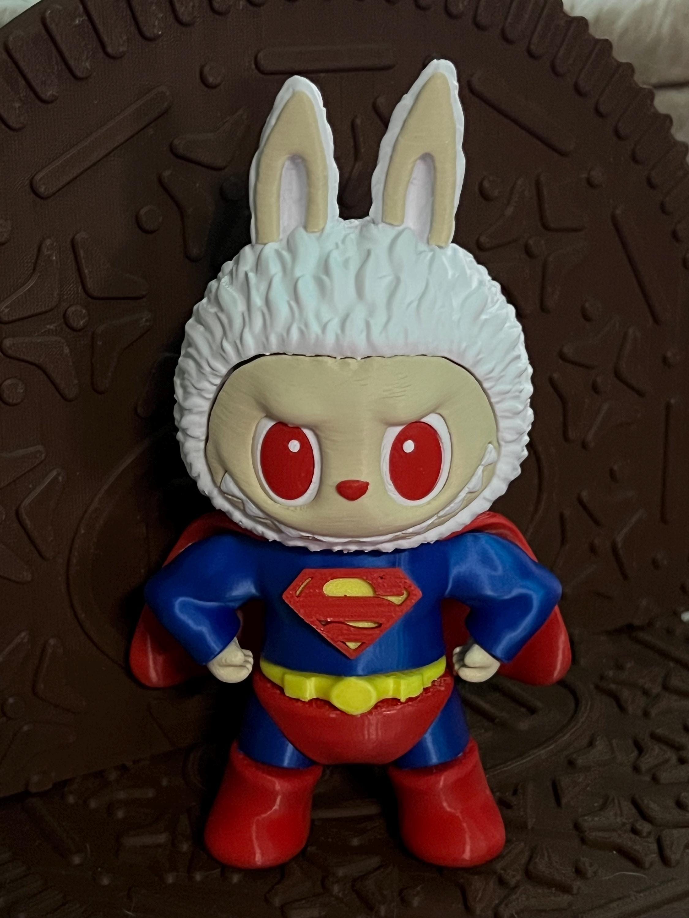 Labubu Superman by 3d print