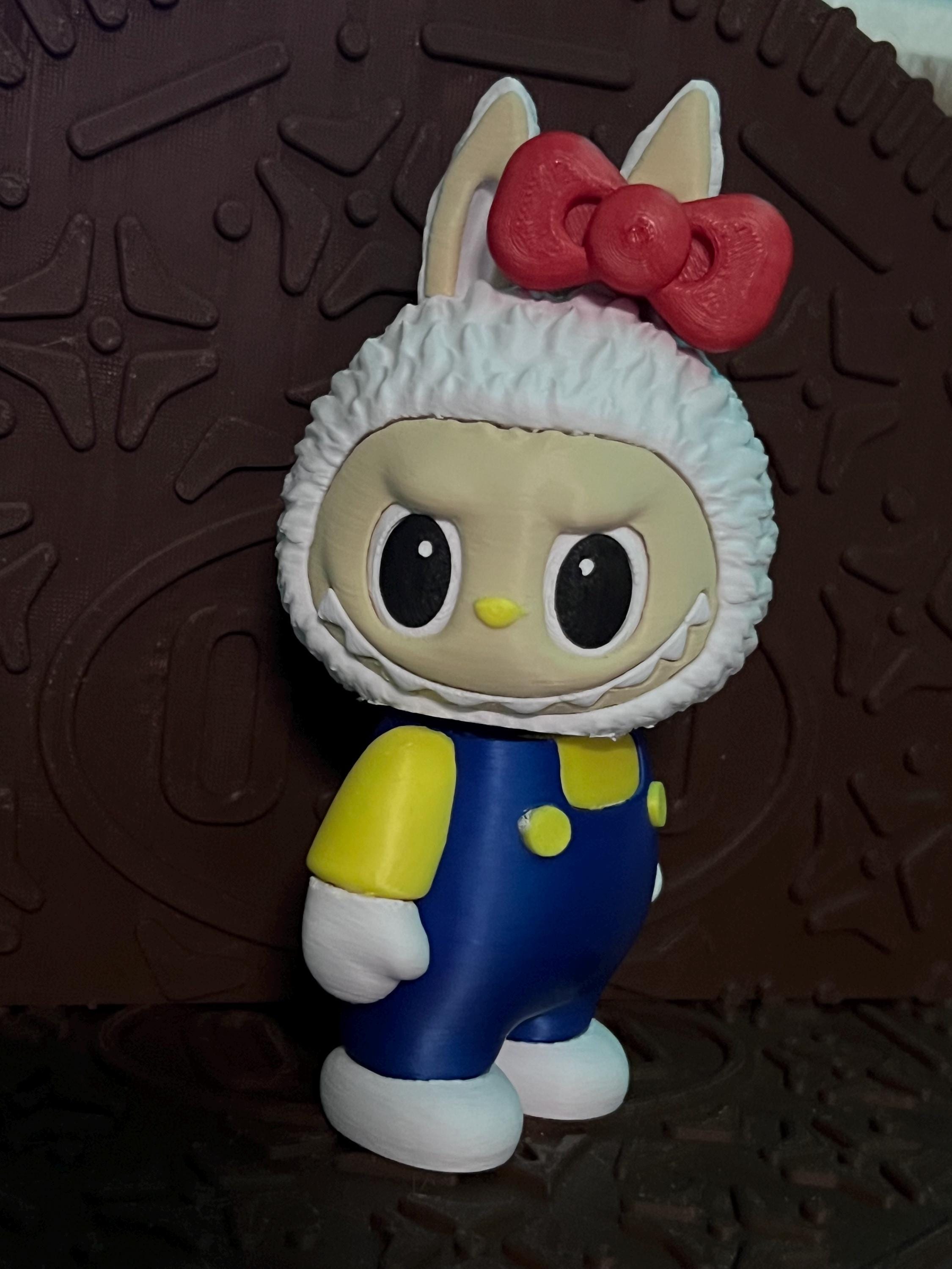 Labubu Hello Kitty by 3D print