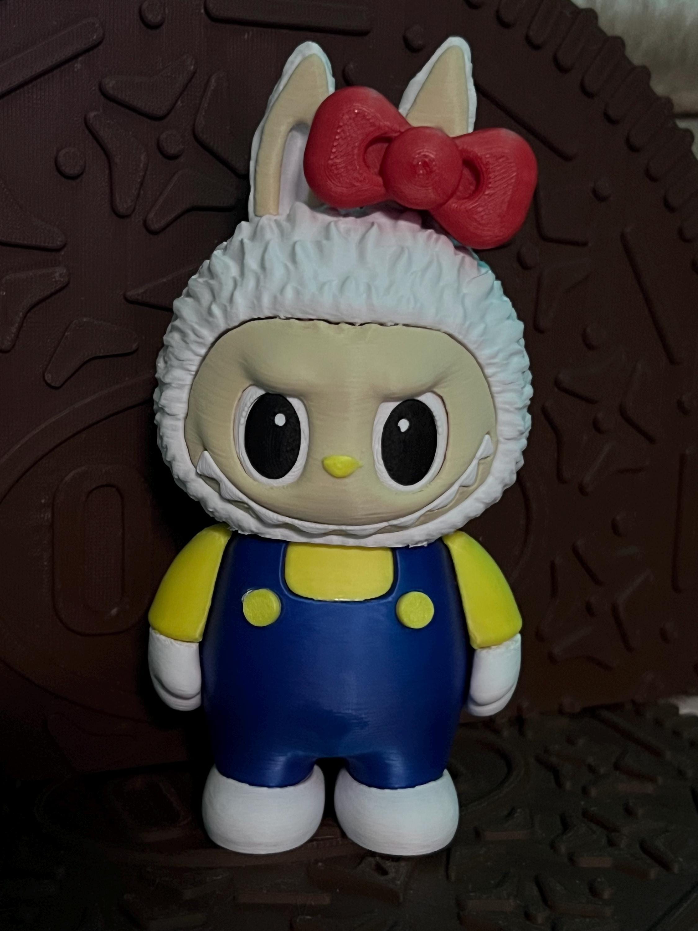 Labubu Hello Kitty by 3D print
