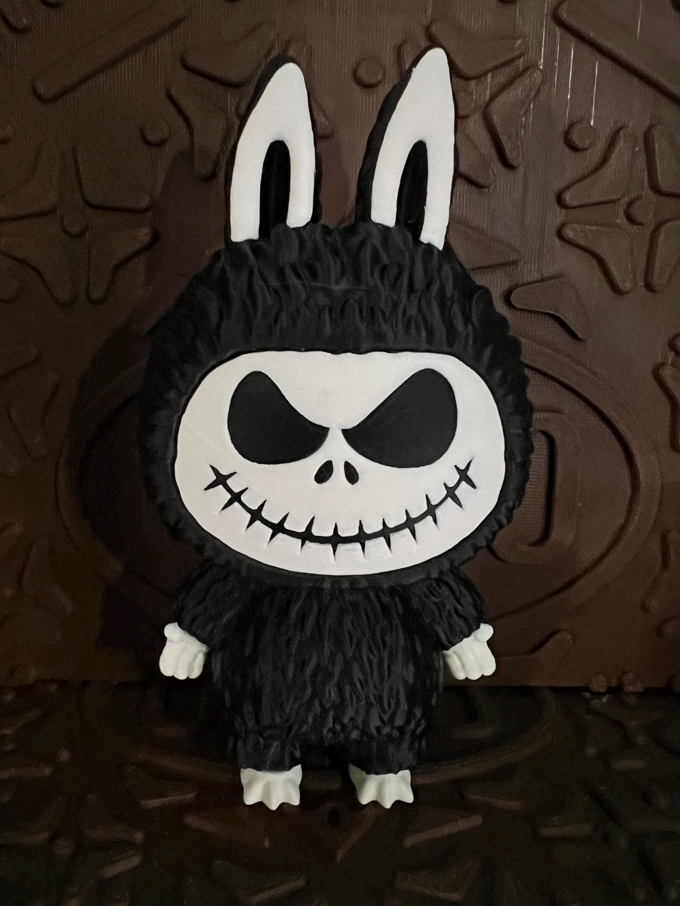 Labubu Jack Skellington (Nightmare Before Christmas) by 3D print