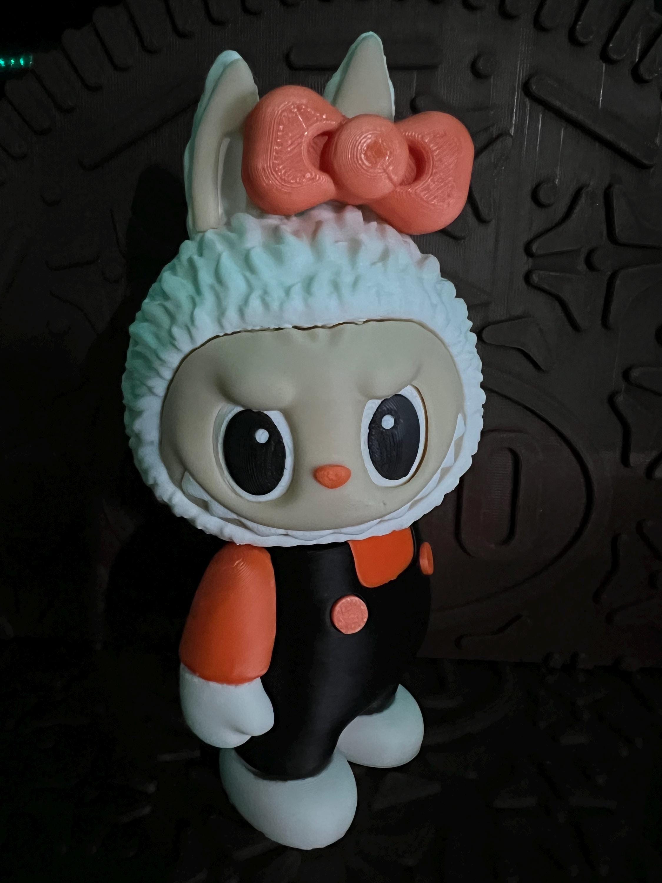 Labubu Halloween Hello Kitty by 3D print