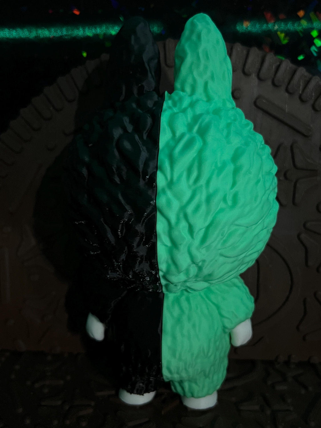 Labubu Half Human n Half Venom by 3D print