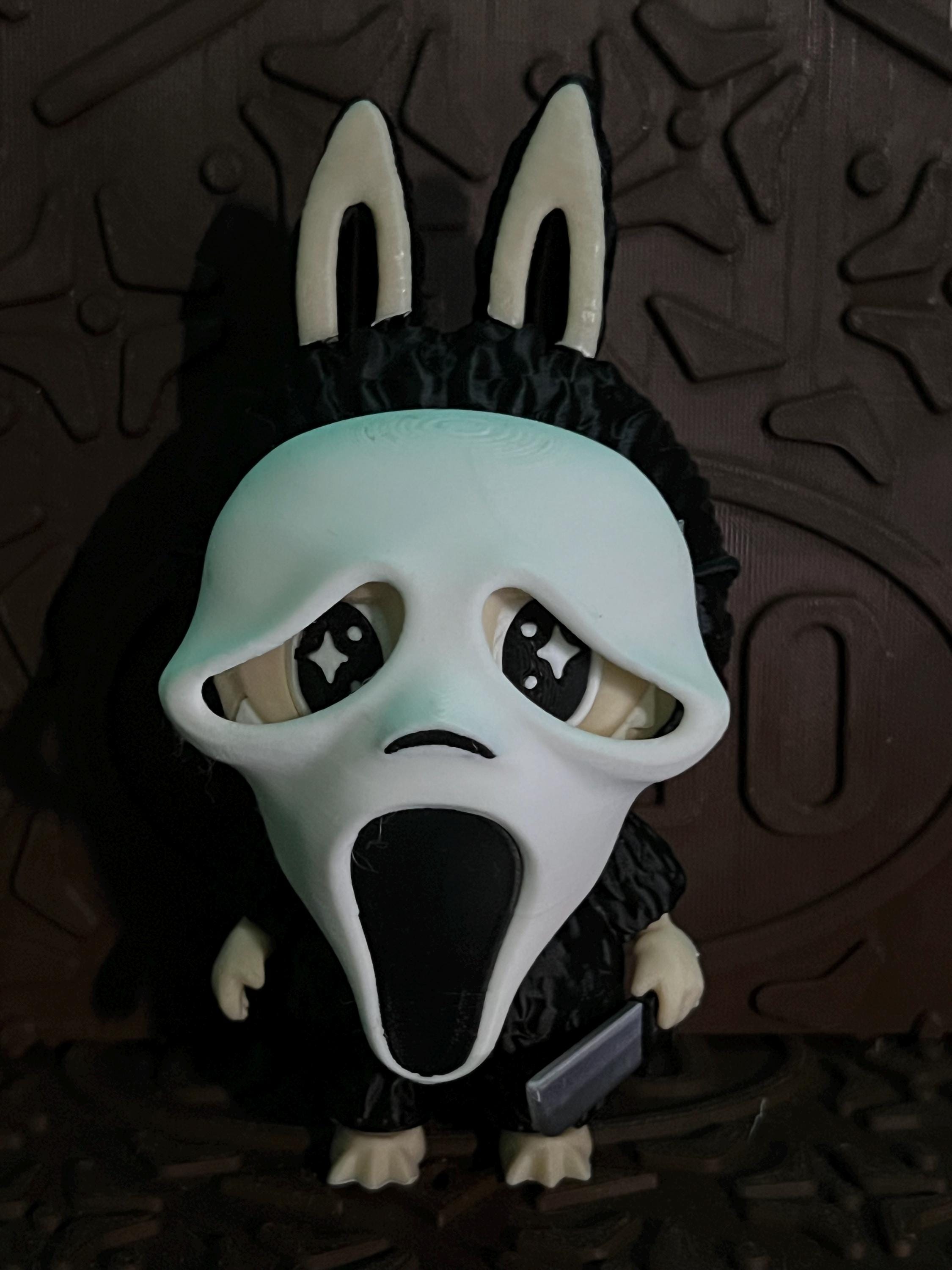 Labubu Scream by 3D print