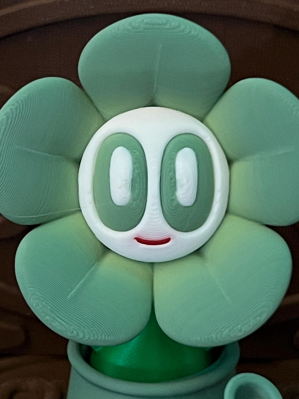 Flower with watering can by 3D print