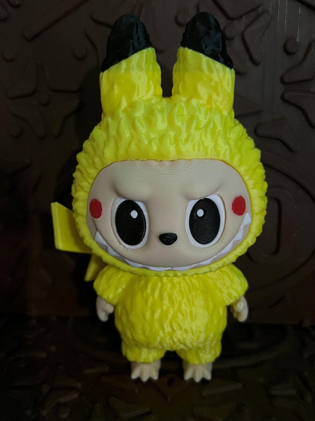 Labubu Pokémon Pikachu by 3D print