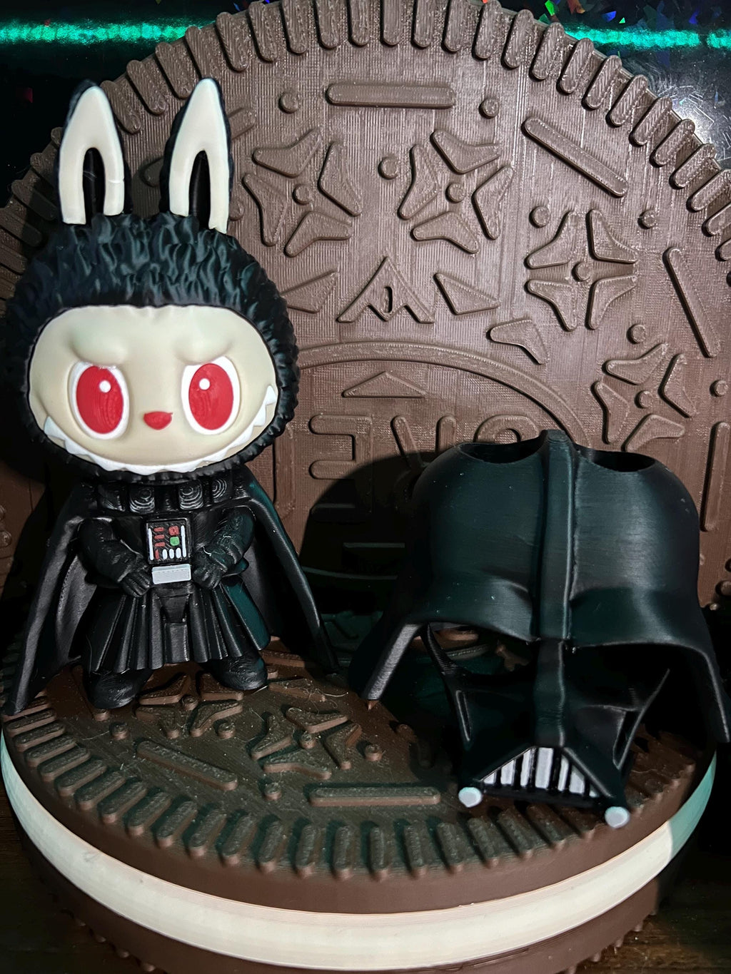 Labubu Star War Darth Vader by 3D print