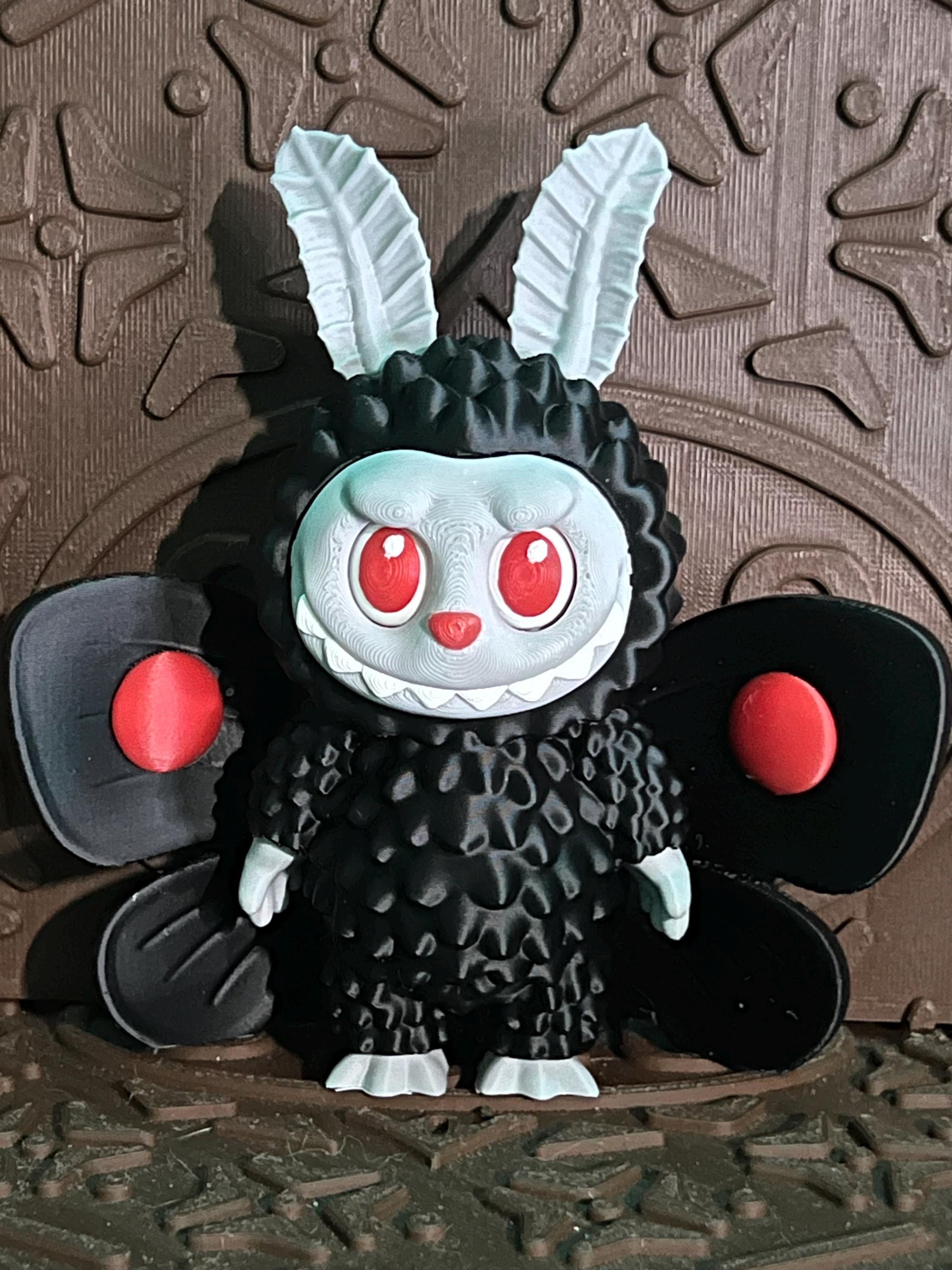Labubu Mothbug by 3D print