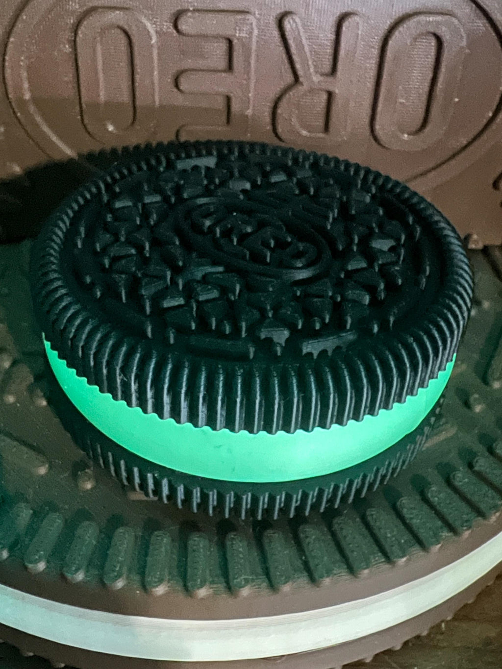 Big Oreo Mint Container by 3D print