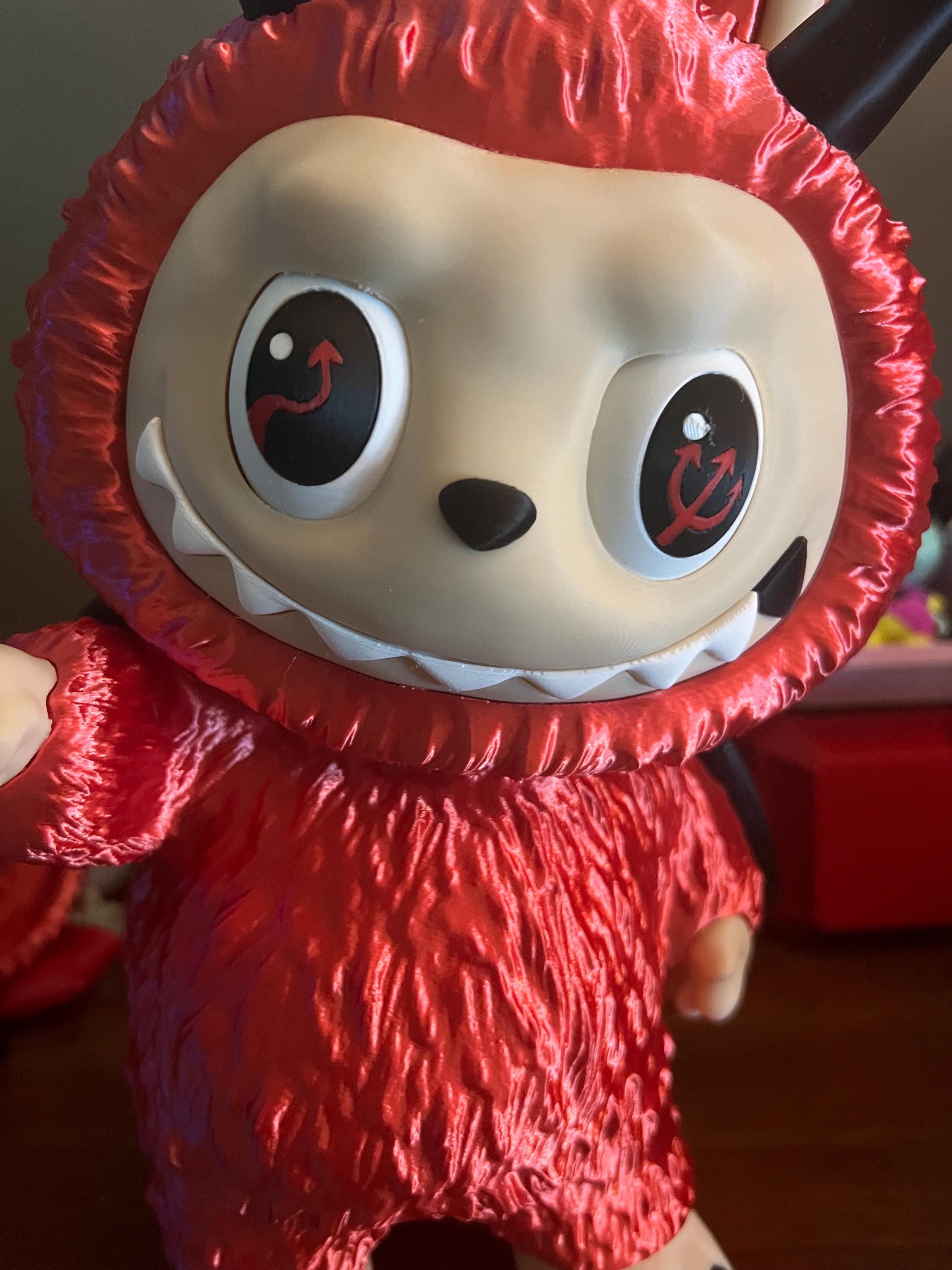 Labubu Bigger Demon with eye rotating by 3D print