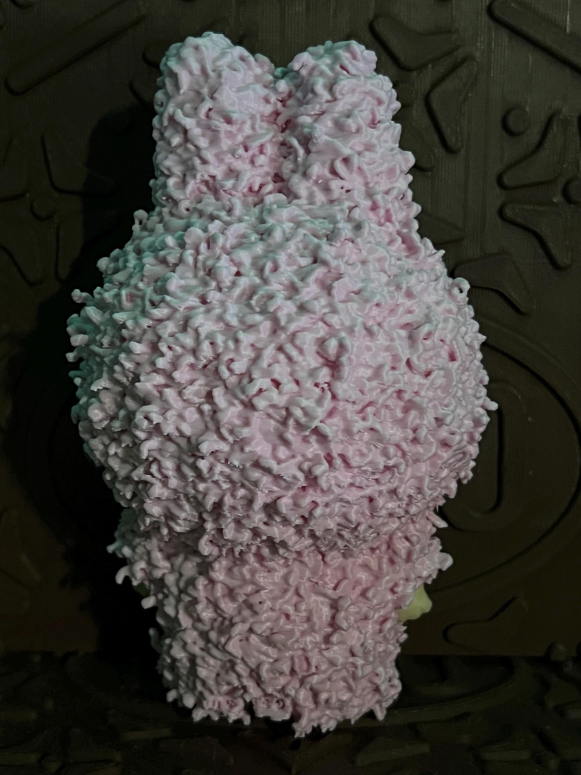 Labubu Fluffy Girl by 3D print