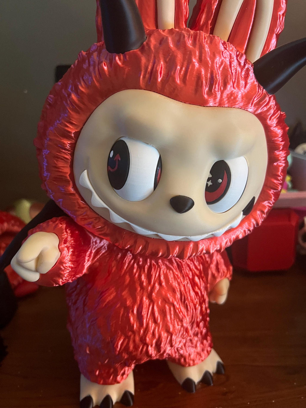 Labubu Bigger Demon with eye rotating by 3D print